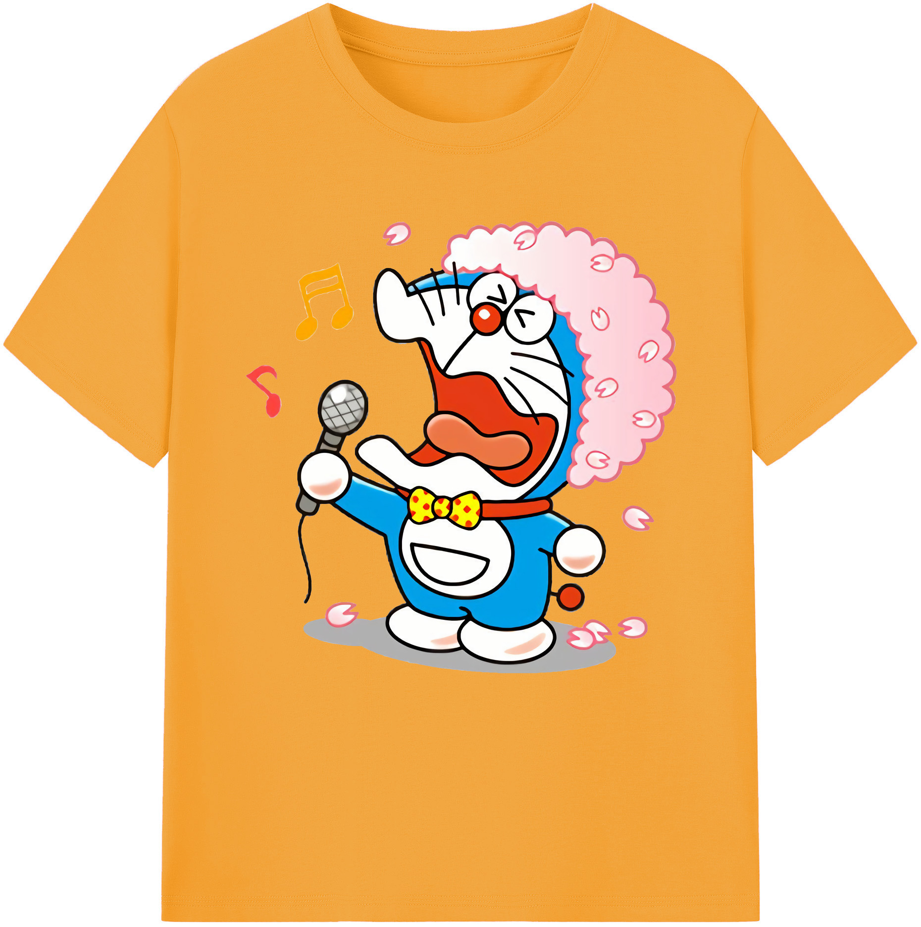 （画像用） ドラえもん Doraemon 綿100％半袖Tシャツ（フロントプリント）