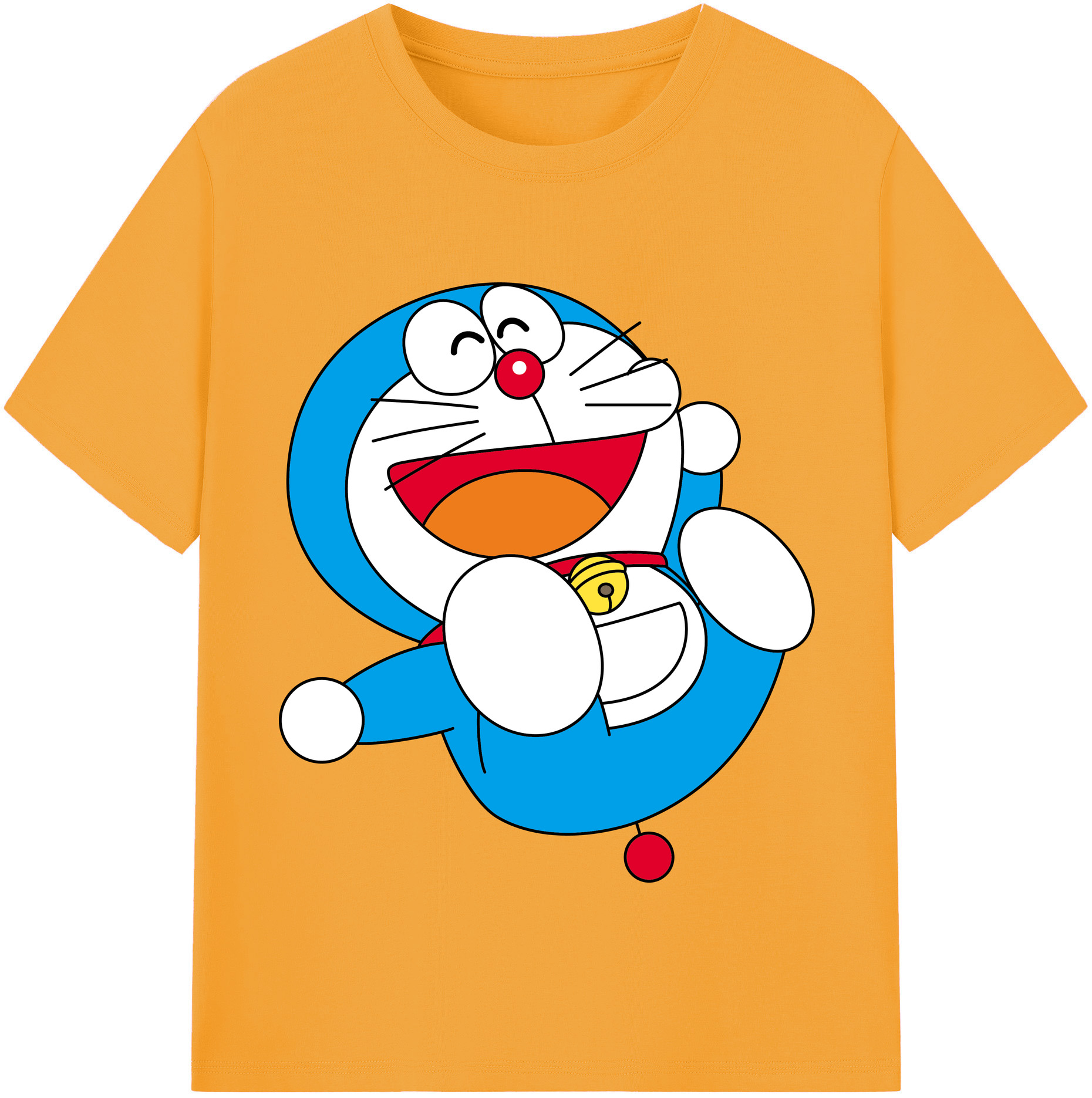 （画像用） ドラえもん Doraemon 綿100％半袖Tシャツ（フロントプリント）