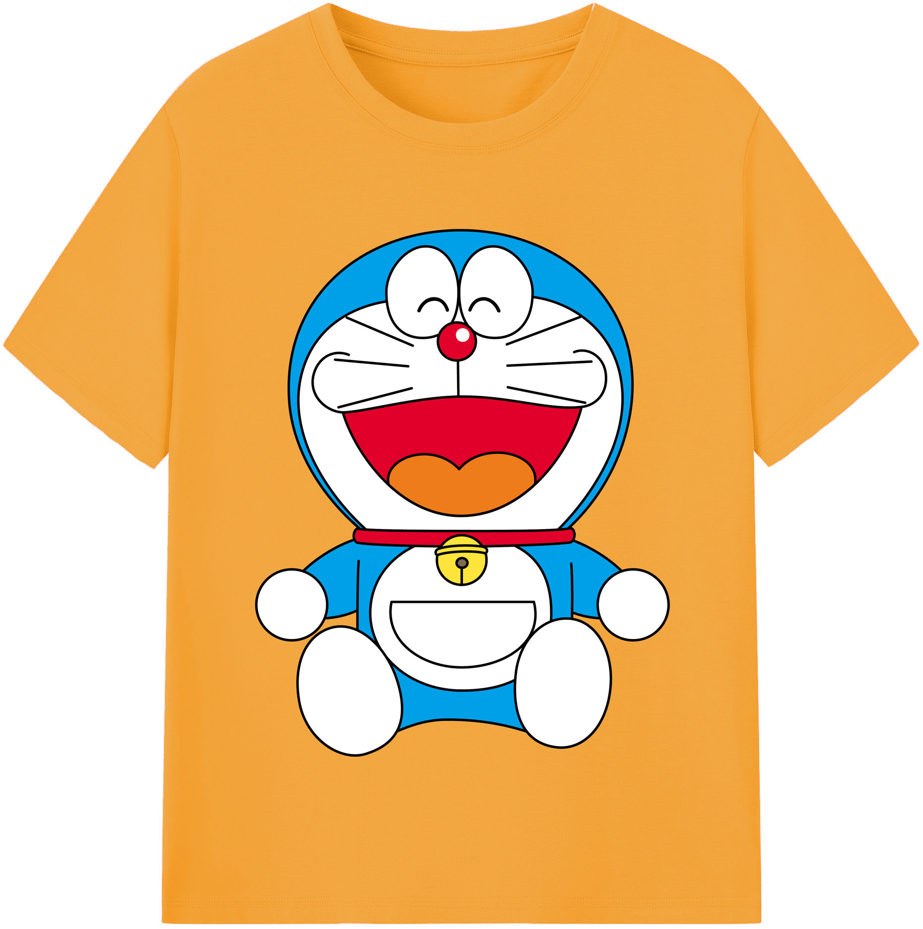（画像用） ドラえもん Doraemon 綿100％半袖Tシャツ（フロントプリント）