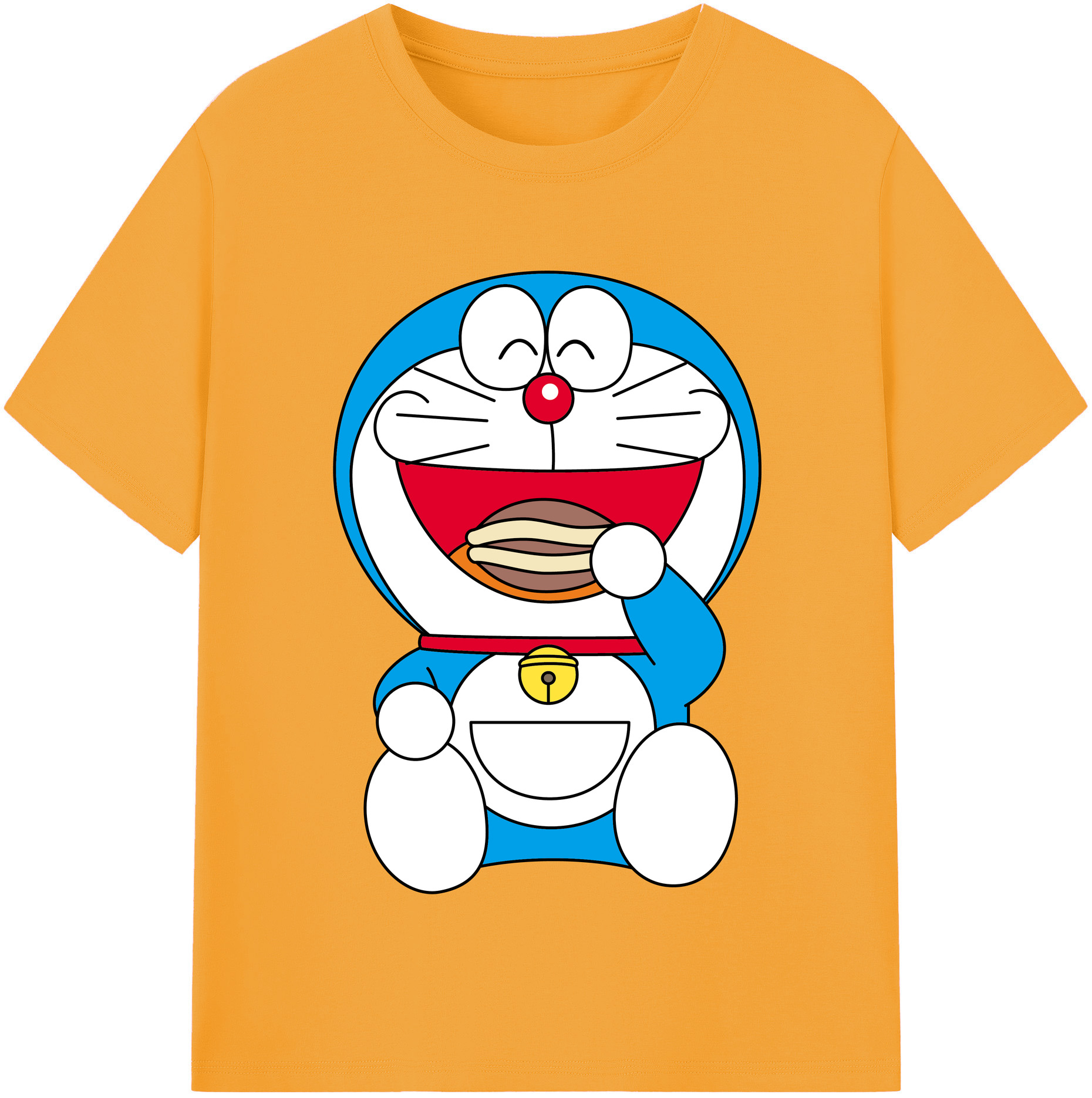 （画像用） ドラえもん Doraemon 綿100％半袖Tシャツ（フロントプリント）