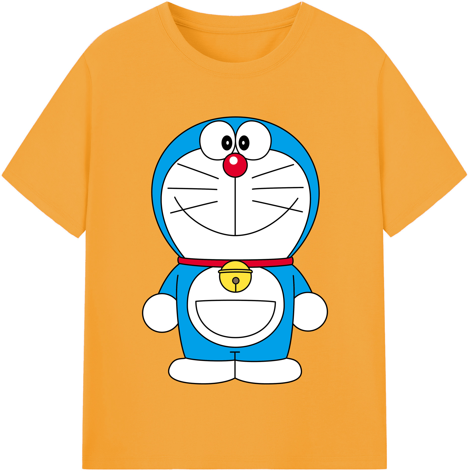（画像用） ドラえもん Doraemon 綿100％半袖Tシャツ（フロントプリント）