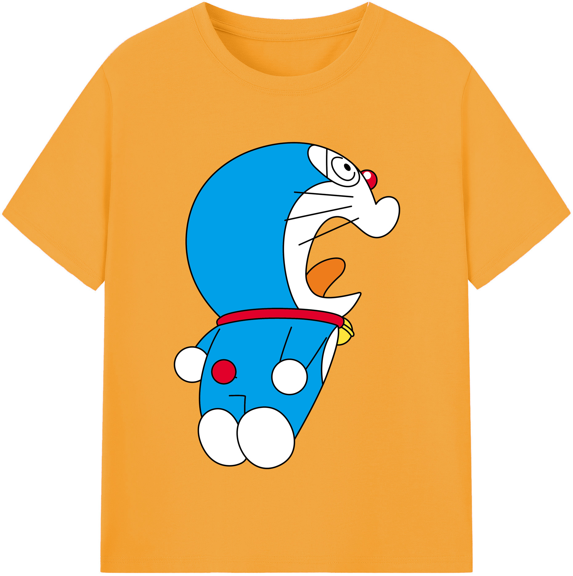 （画像用） ドラえもん Doraemon 綿100％半袖Tシャツ（フロントプリント）