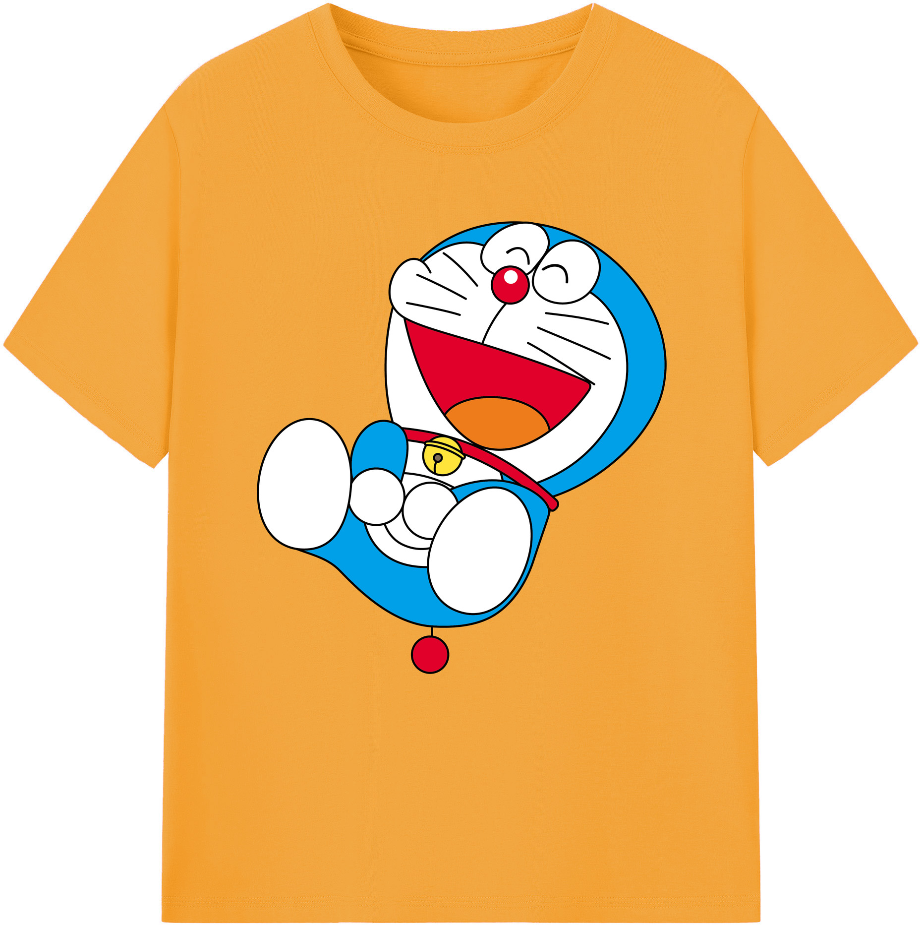 （画像用） ドラえもん Doraemon 綿100％半袖Tシャツ（フロントプリント）