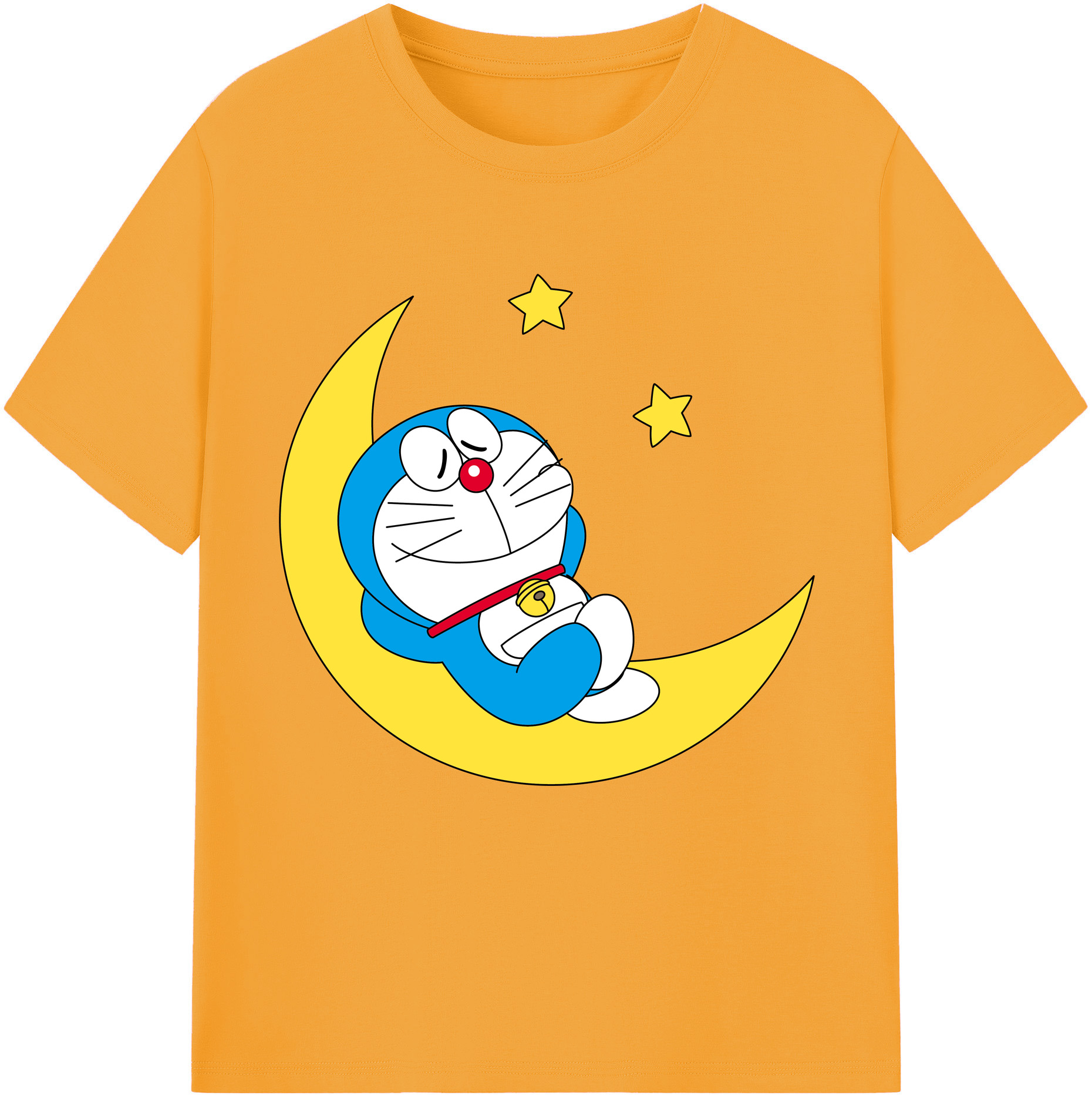 （画像用） ドラえもん Doraemon 綿100％半袖Tシャツ（フロントプリント）