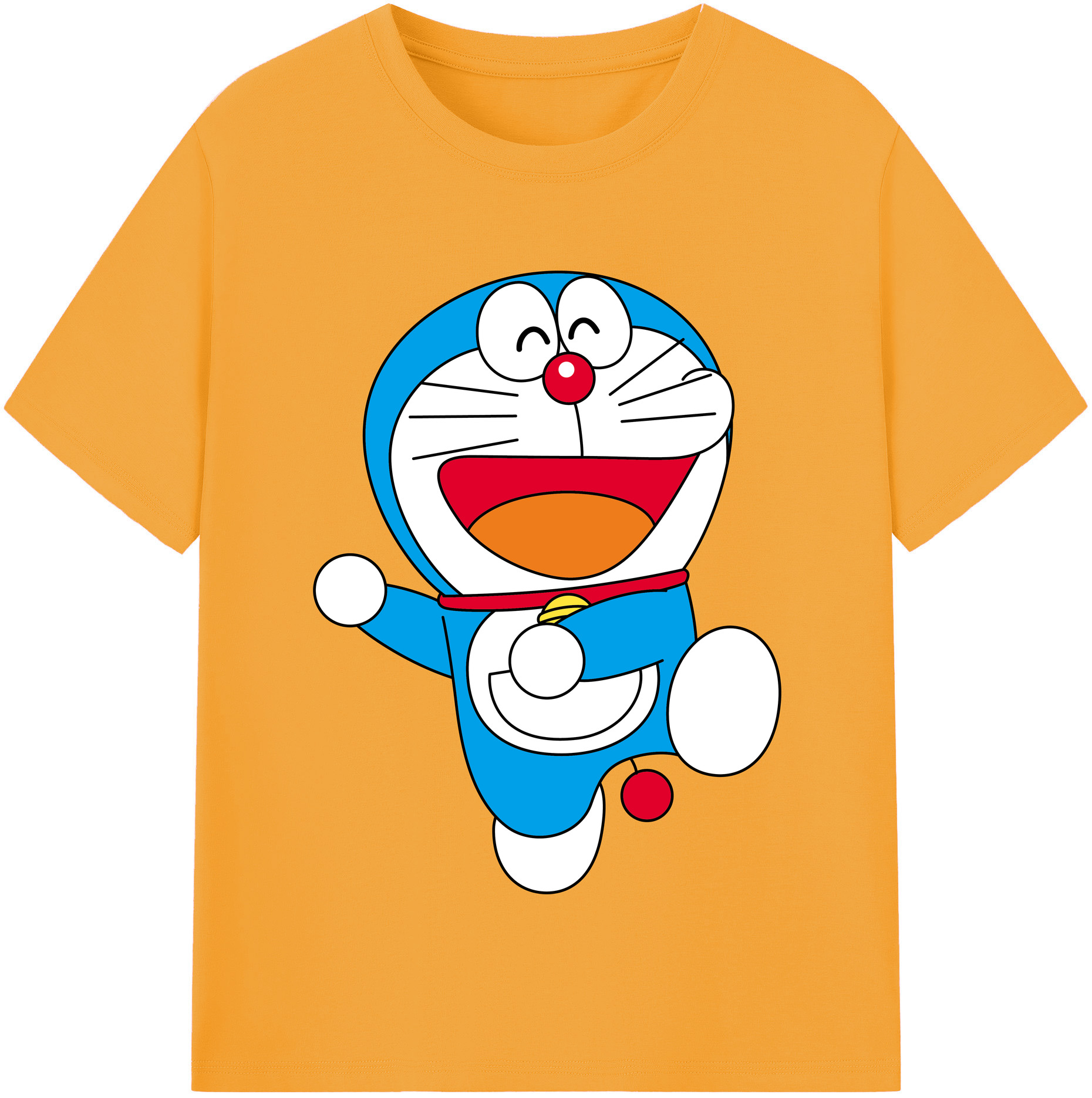 （画像用） ドラえもん Doraemon 綿100％半袖Tシャツ（フロントプリント）