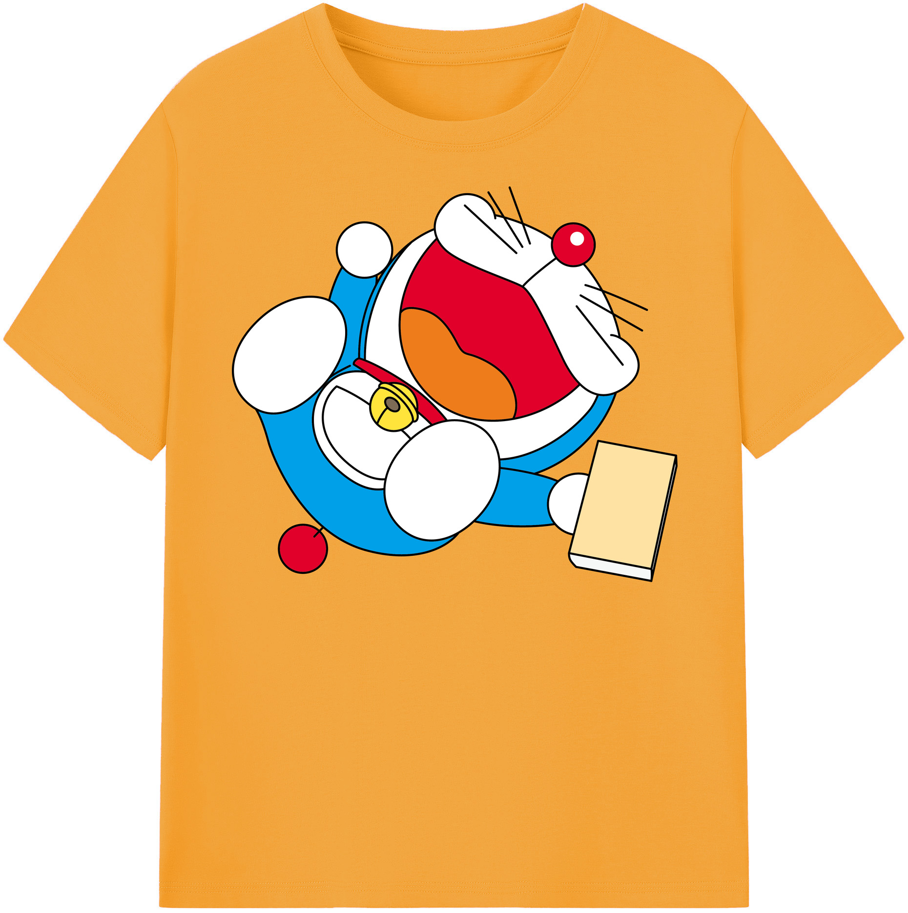 （画像用） ドラえもん Doraemon 綿100％半袖Tシャツ（フロントプリント）