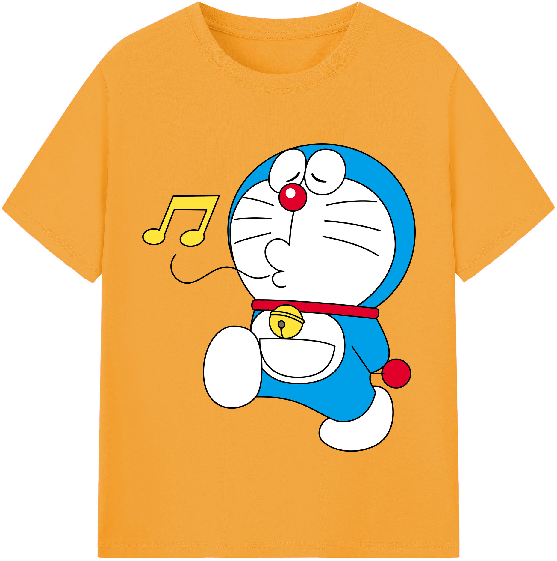 （画像用） ドラえもん Doraemon 綿100％半袖Tシャツ（フロントプリント）