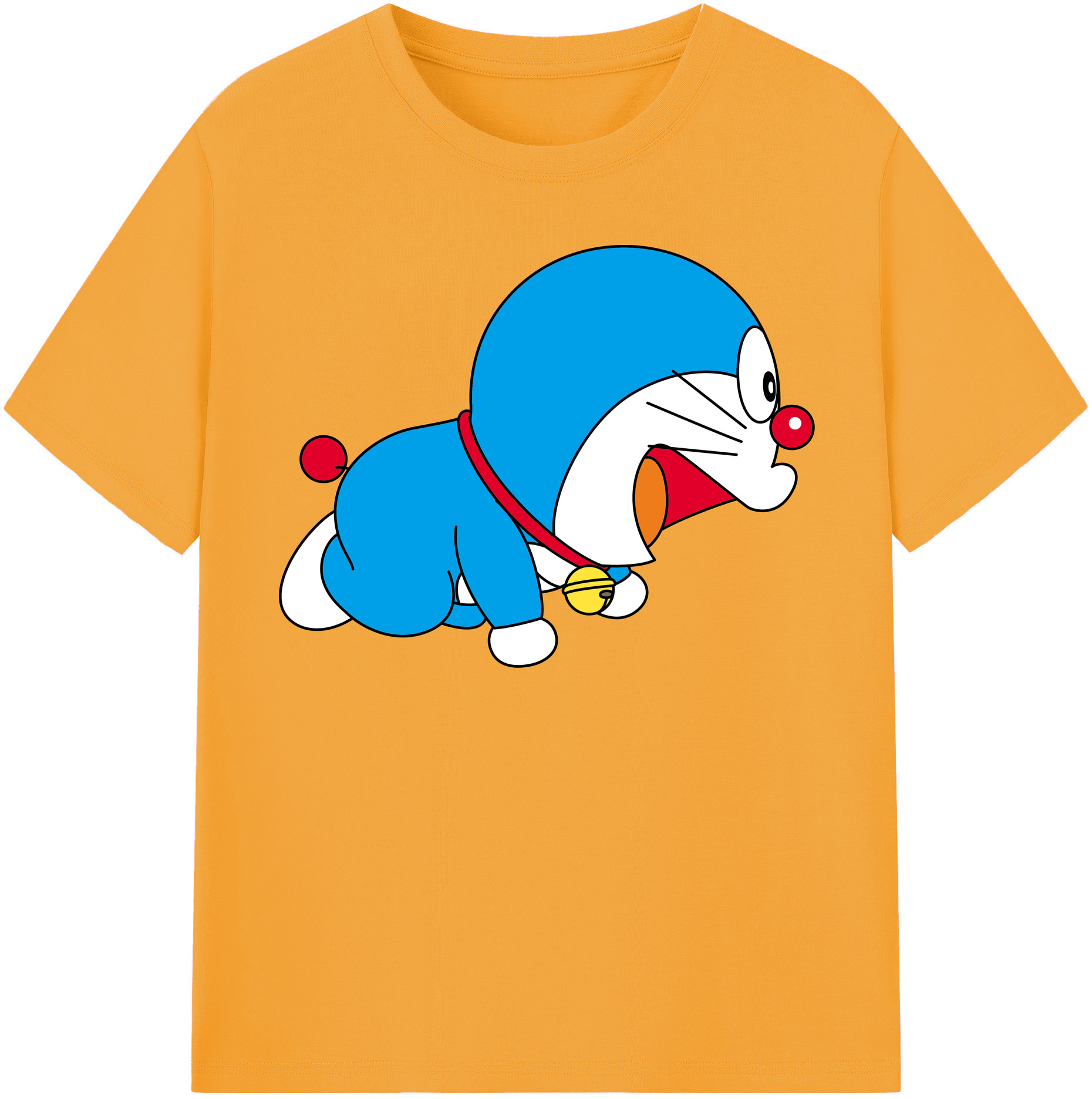 （画像用） ドラえもん Doraemon 綿100％半袖Tシャツ（フロントプリント）