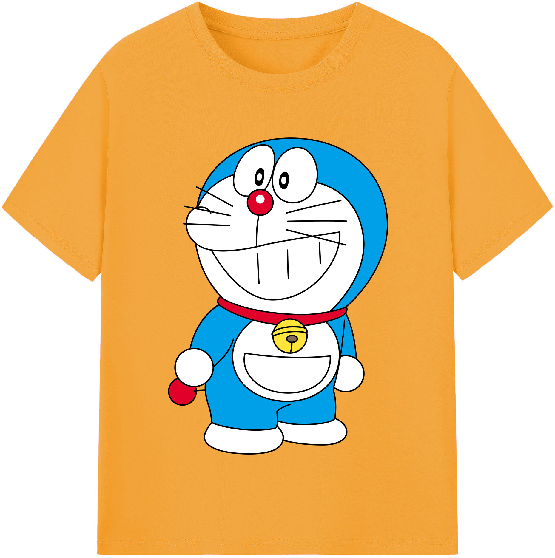 （画像用） ドラえもん Doraemon 綿100％半袖Tシャツ（フロントプリント）