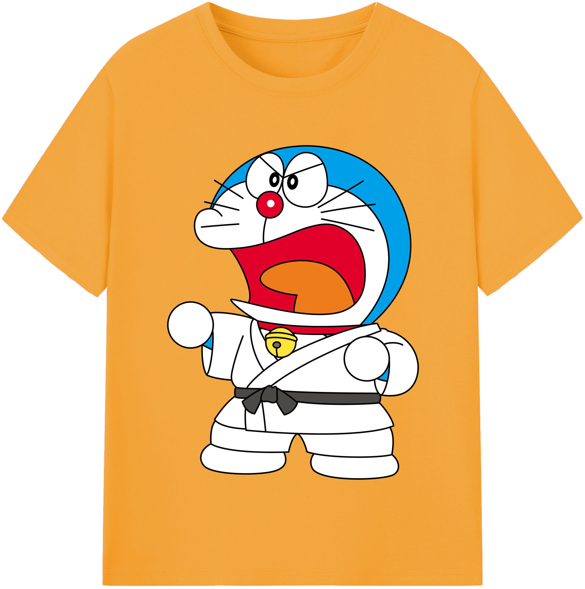 （画像用） ドラえもん Doraemon 綿100％半袖Tシャツ（フロントプリント）
