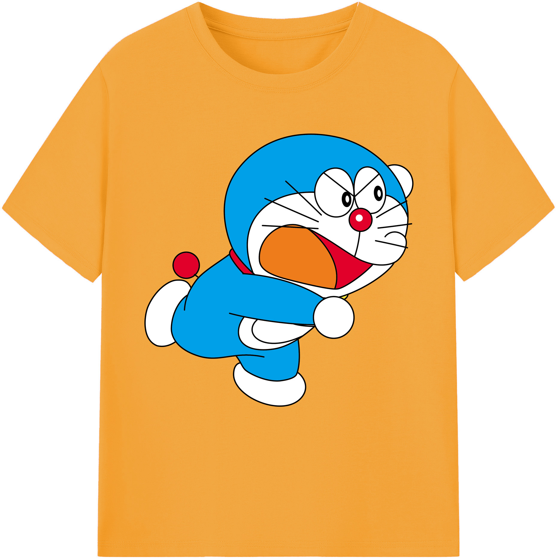 （画像用） ドラえもん Doraemon 綿100％半袖Tシャツ（フロントプリント）