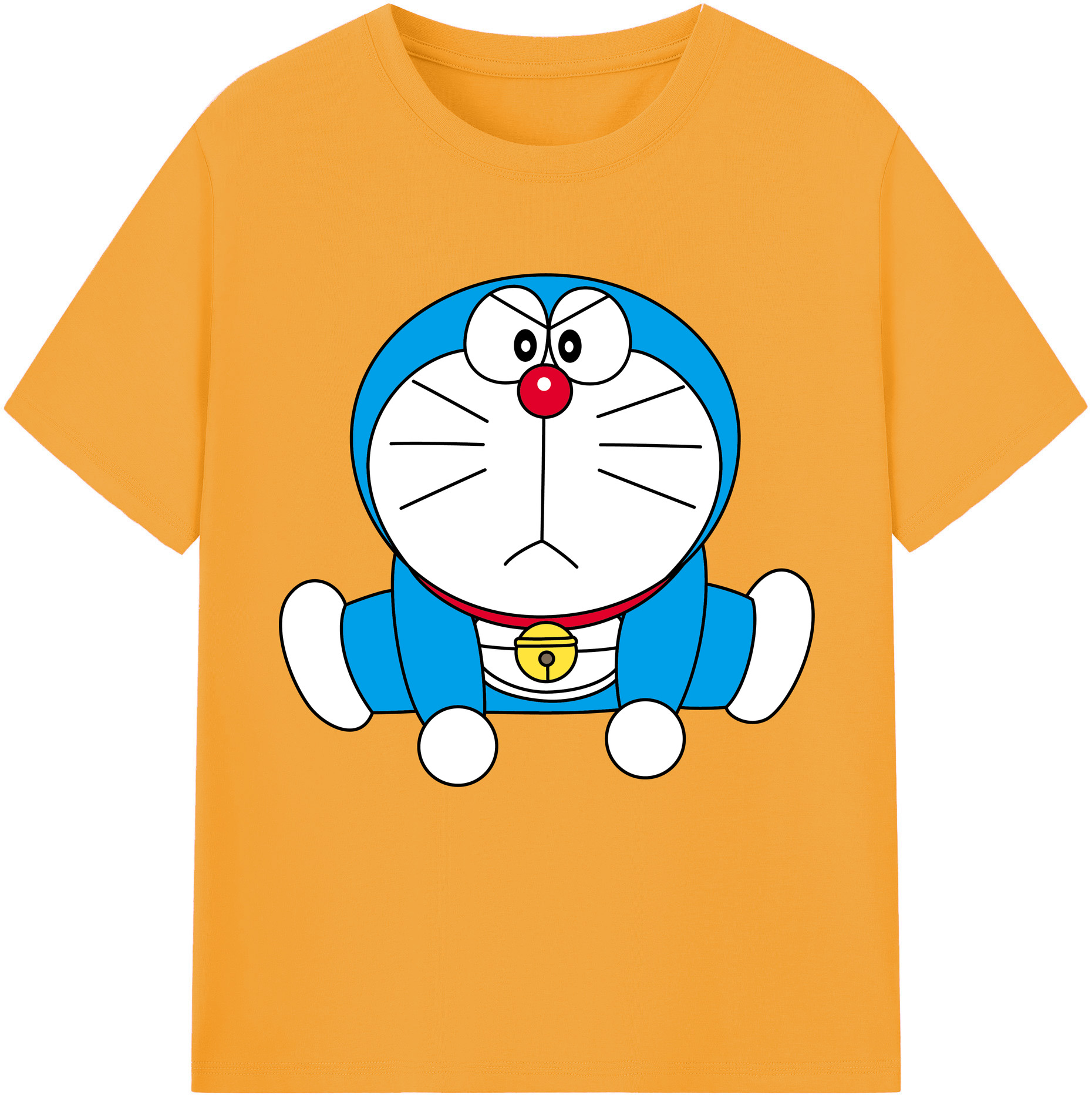 （画像用） ドラえもん Doraemon 綿100％半袖Tシャツ（フロントプリント）
