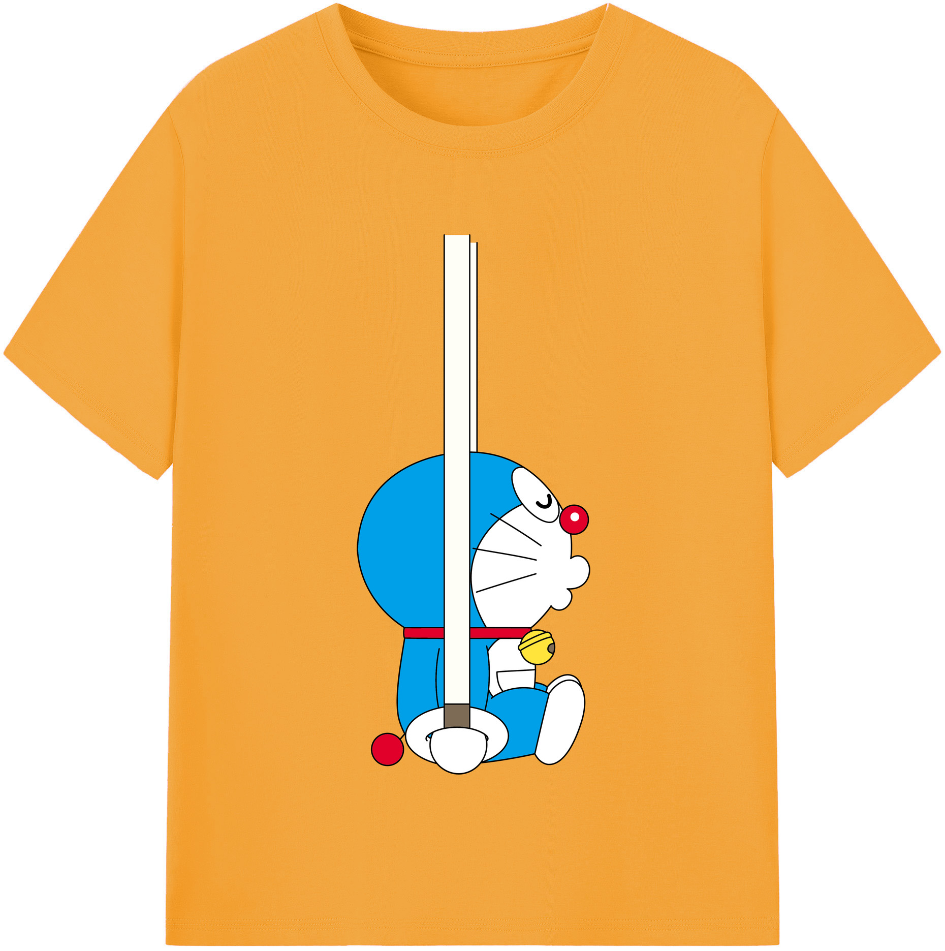 （画像用） ドラえもん Doraemon 綿100％半袖Tシャツ（フロントプリント）
