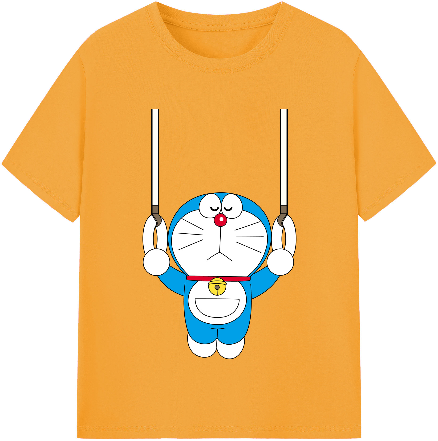 （画像用） ドラえもん Doraemon 綿100％半袖Tシャツ（フロントプリント）