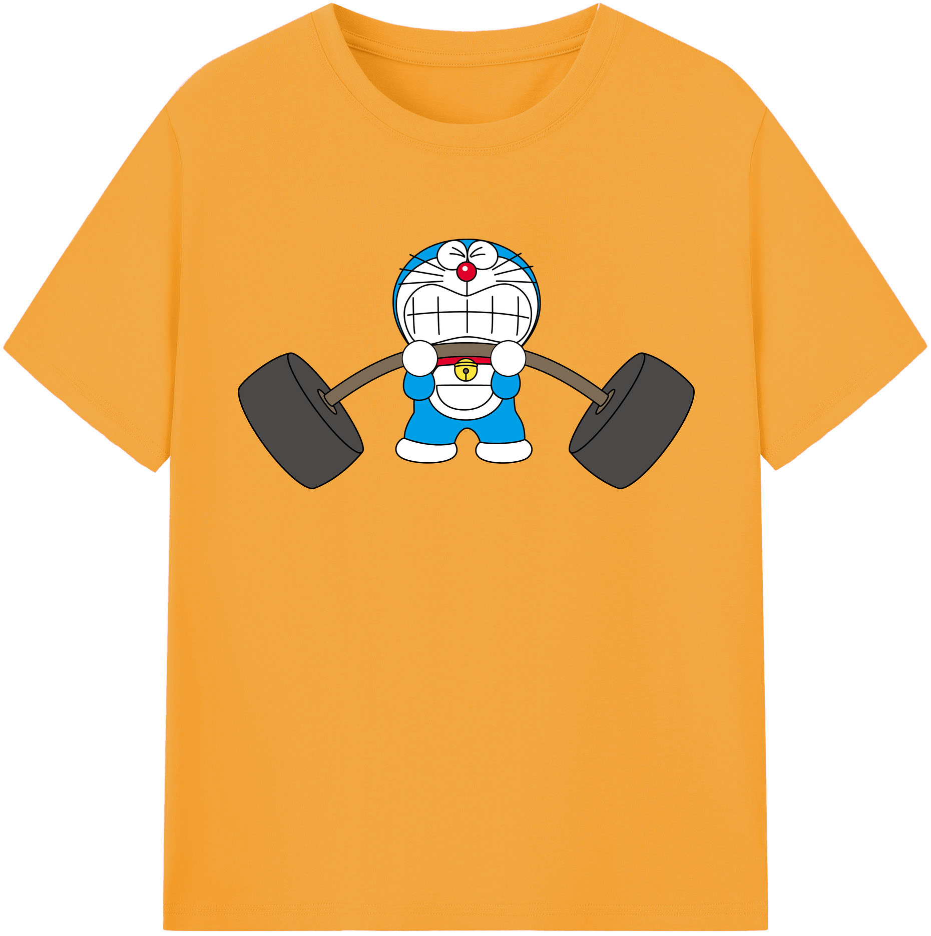 （画像用） ドラえもん Doraemon 綿100％半袖Tシャツ（フロントプリント）