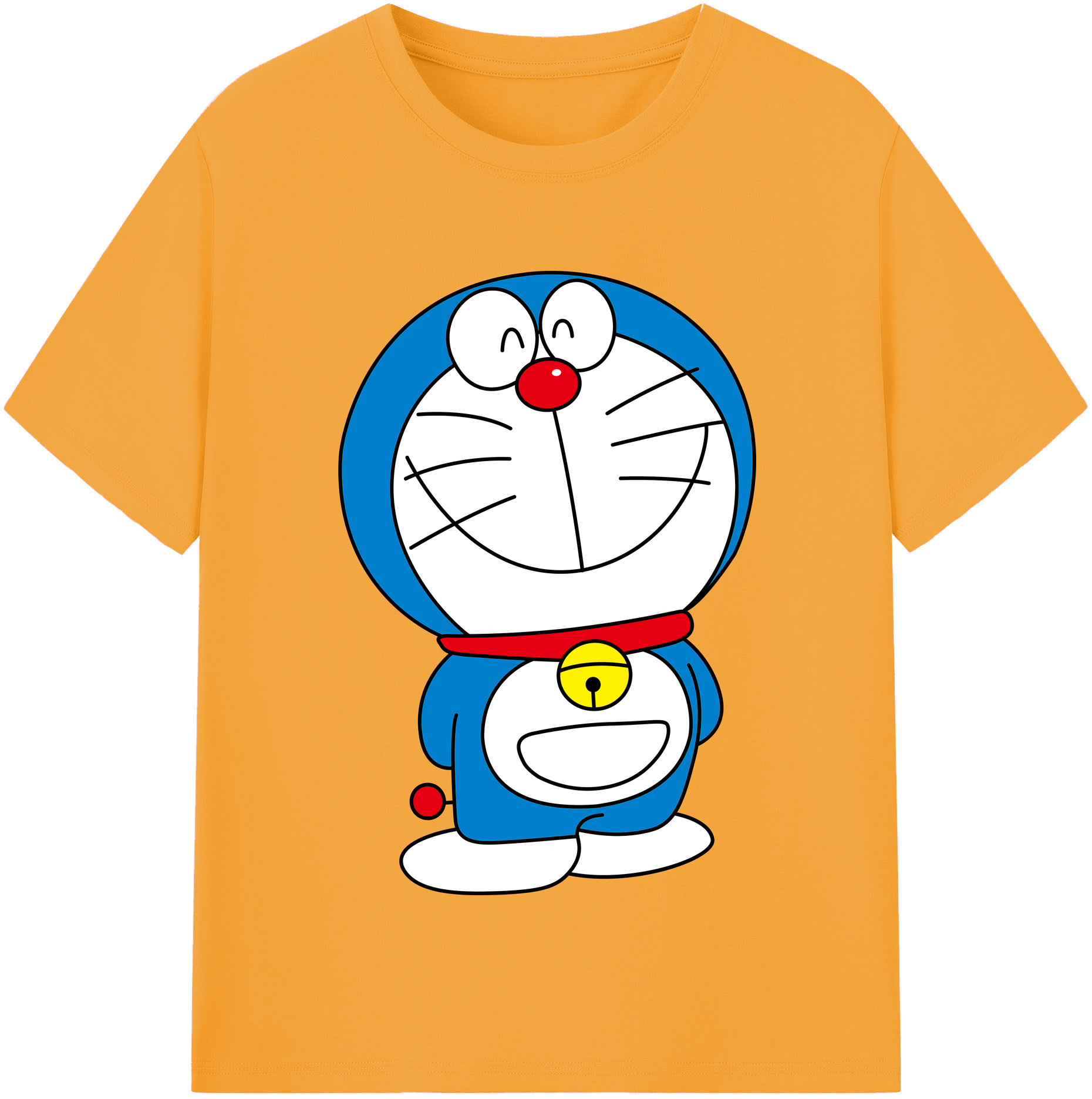 （画像用） ドラえもん Doraemon 綿100％半袖Tシャツ（フロントプリント）