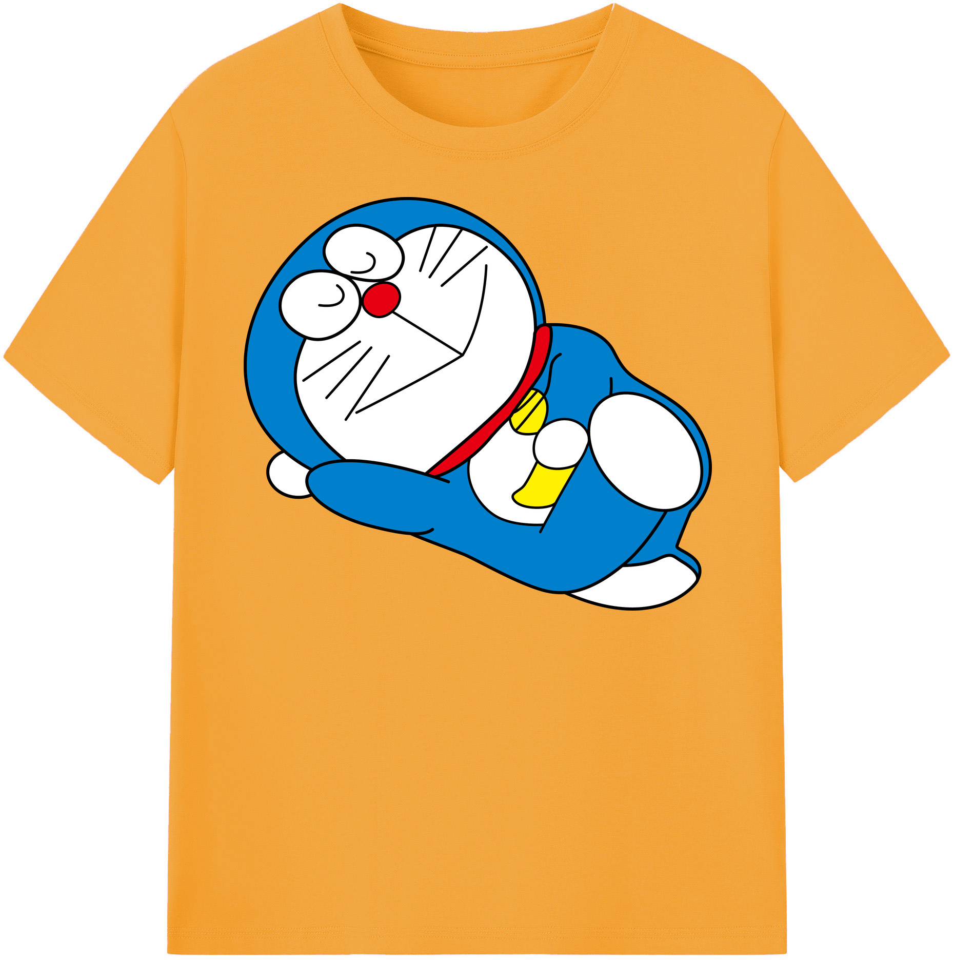 （画像用） ドラえもん Doraemon 綿100％半袖Tシャツ（フロントプリント）
