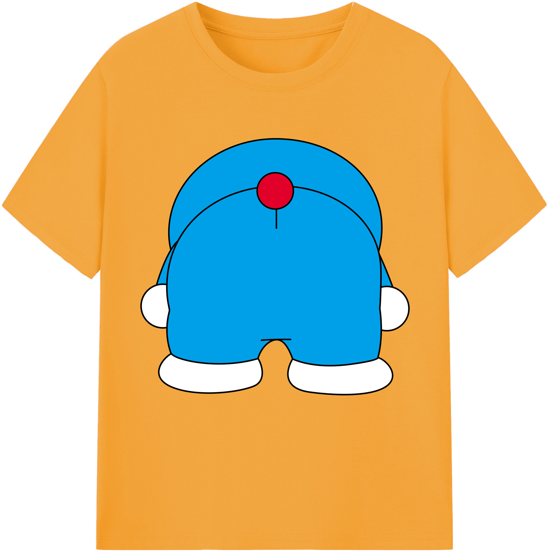 （画像用） ドラえもん Doraemon 綿100％半袖Tシャツ（フロントプリント）