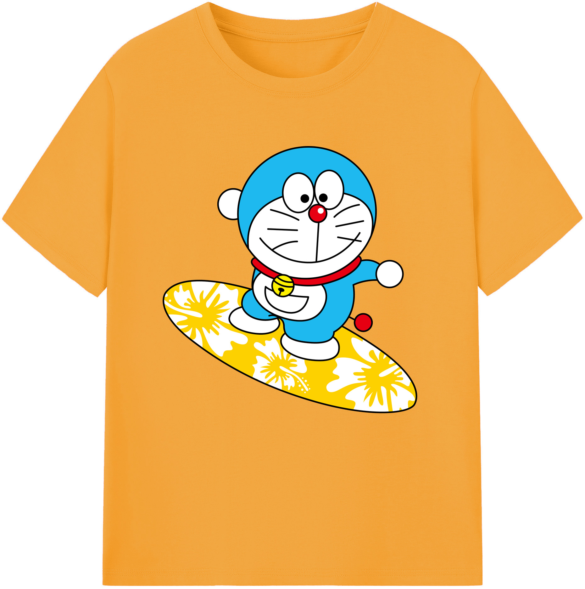 （画像用） ドラえもん Doraemon 綿100％半袖Tシャツ（フロントプリント）