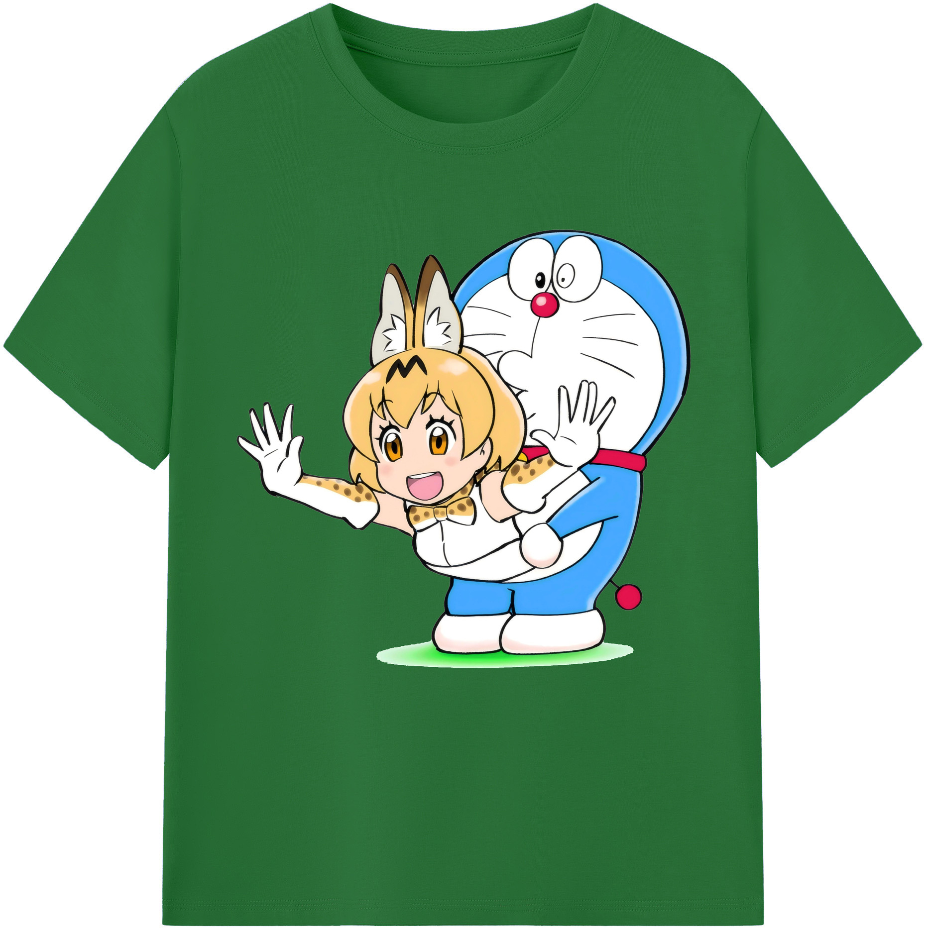 （画像用） ドラえもん Doraemon 綿100％半袖Tシャツ（フロントプリント）