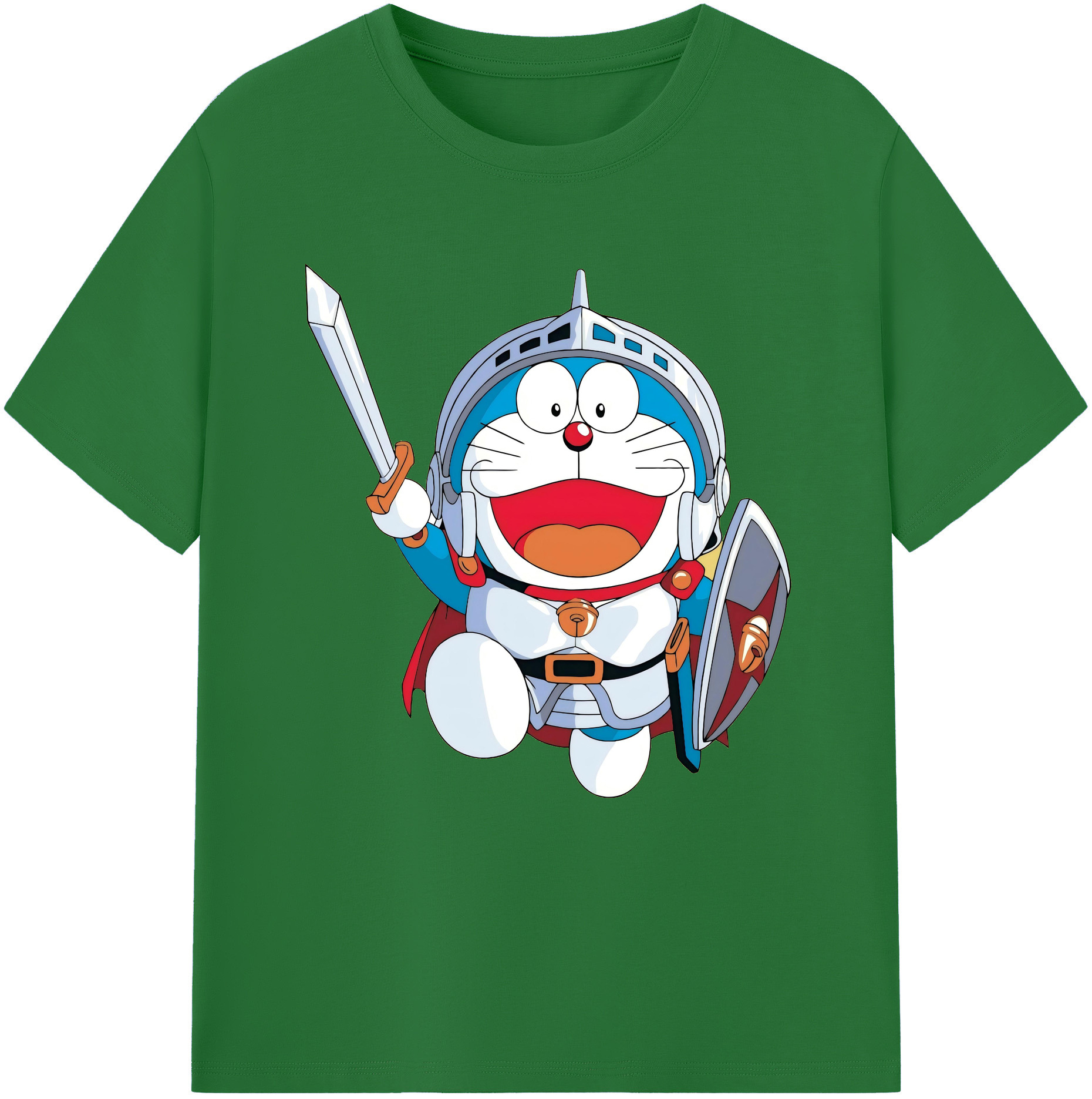 （画像用） ドラえもん Doraemon 綿100％半袖Tシャツ（フロントプリント）