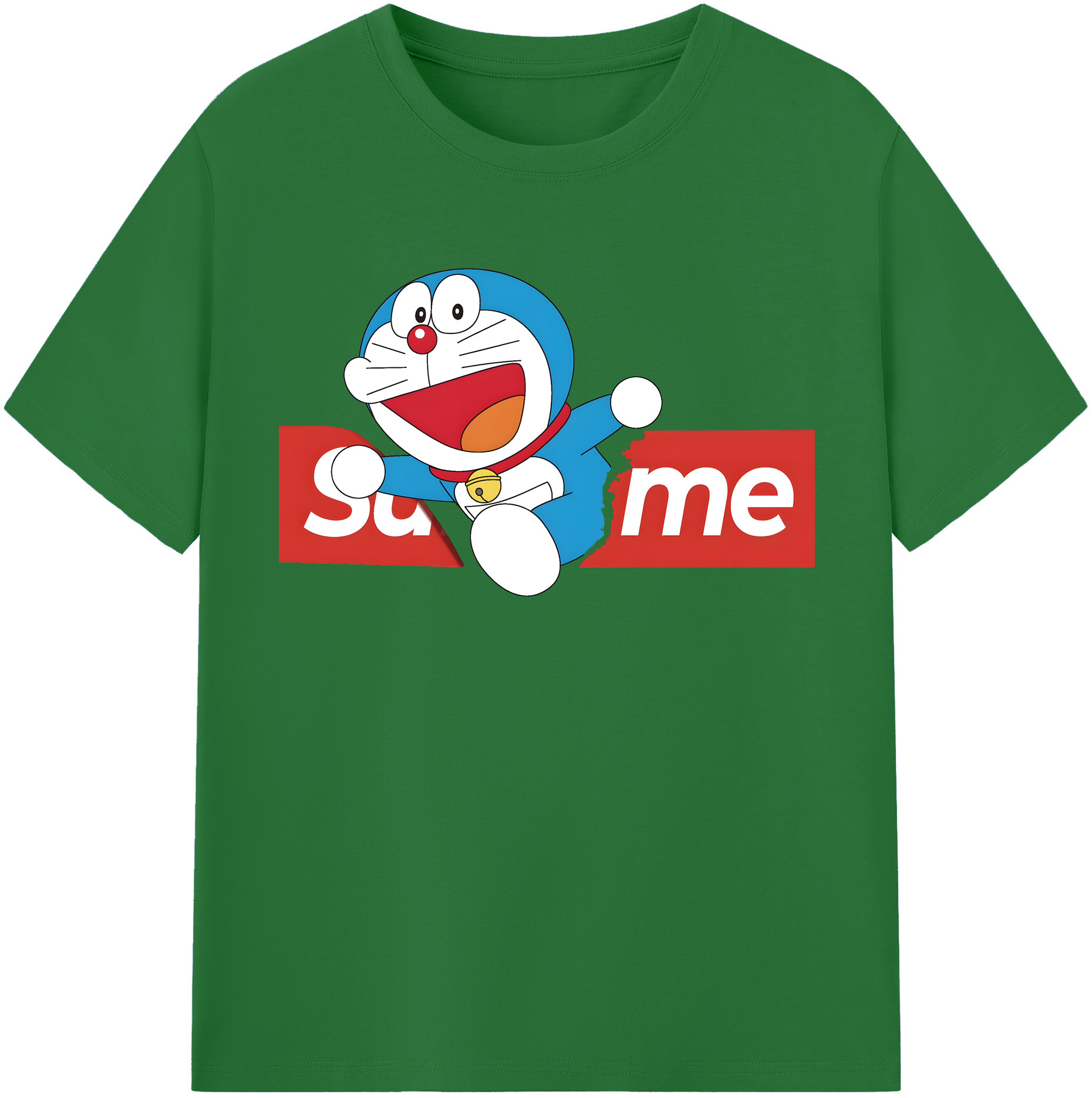 （画像用） ドラえもん Doraemon 綿100％半袖Tシャツ（フロントプリント）