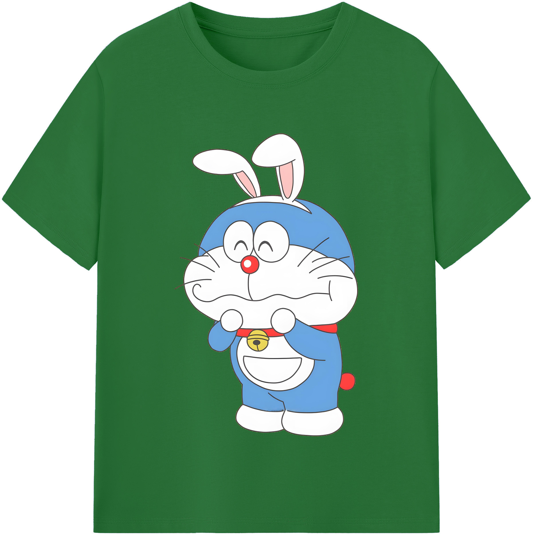 （画像用） ドラえもん Doraemon 綿100％半袖Tシャツ（フロントプリント）