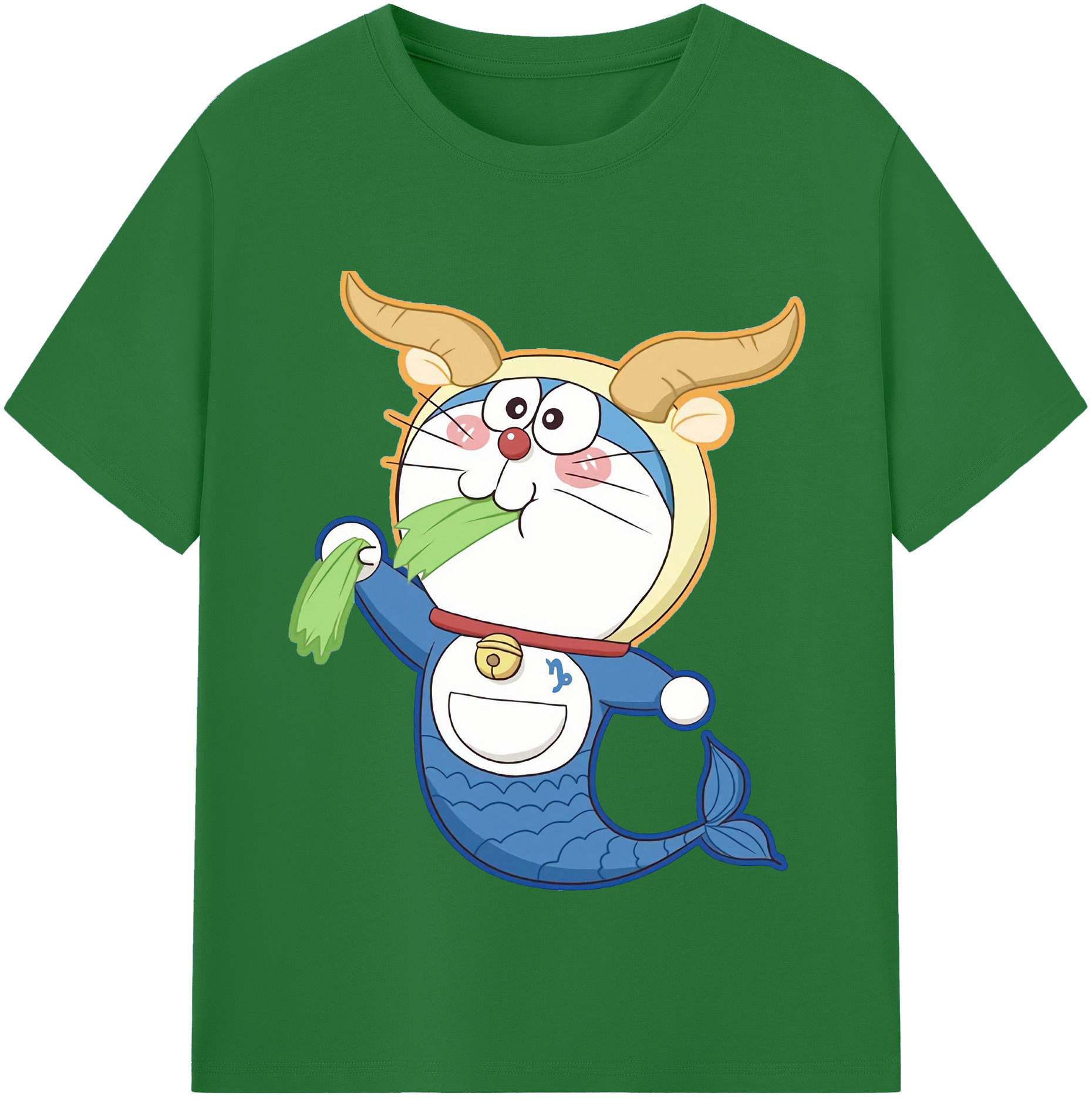 （画像用） ドラえもん Doraemon 綿100％半袖Tシャツ（フロントプリント）