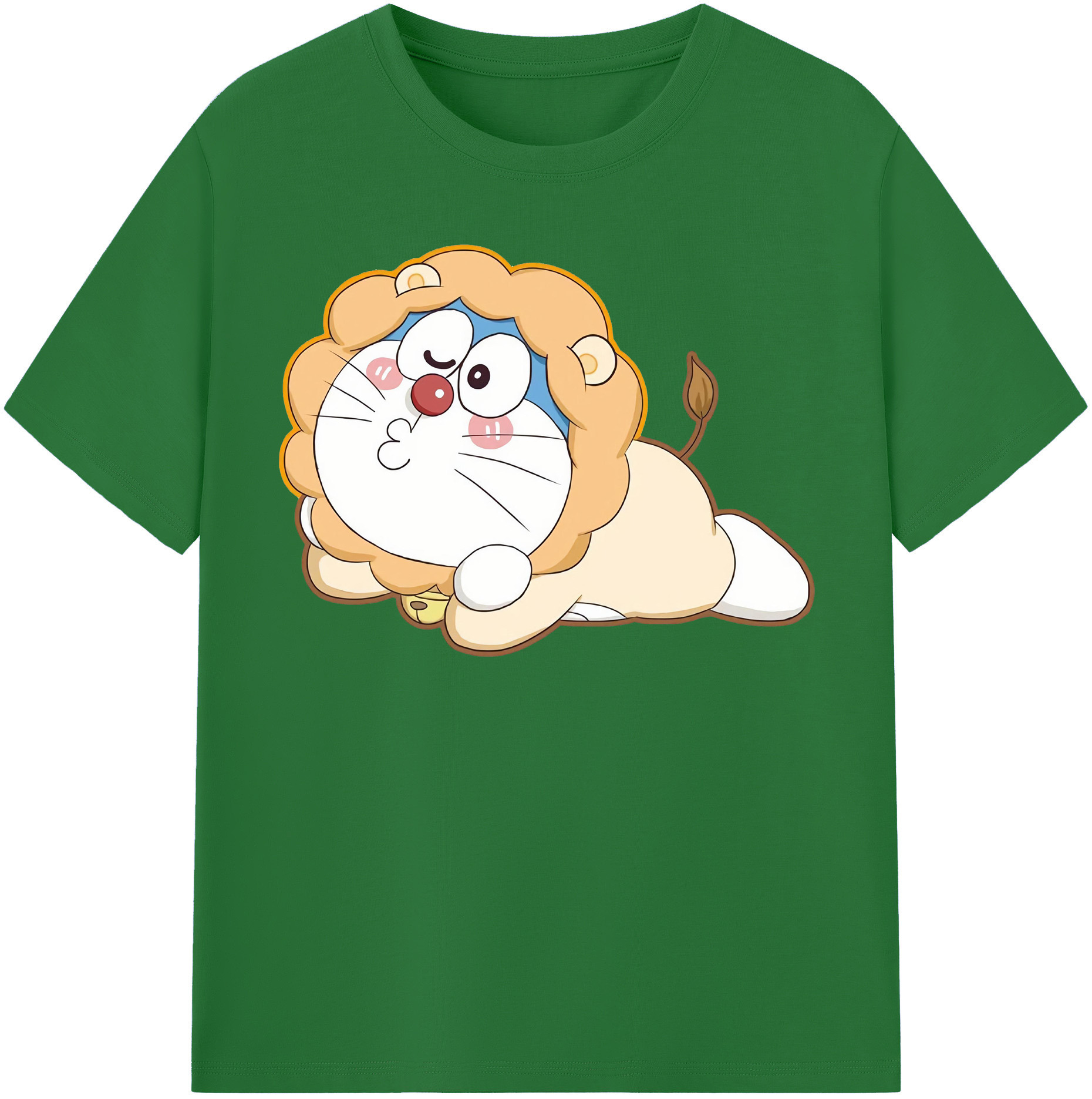 （画像用） ドラえもん Doraemon 綿100％半袖Tシャツ（フロントプリント）