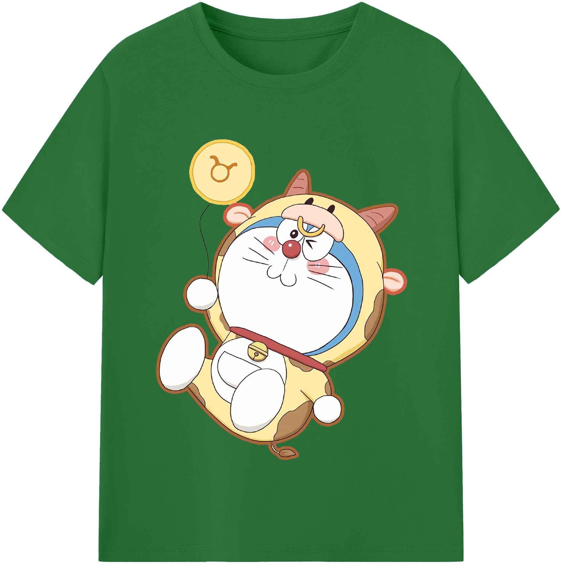（画像用） ドラえもん Doraemon 綿100％半袖Tシャツ（フロントプリント）
