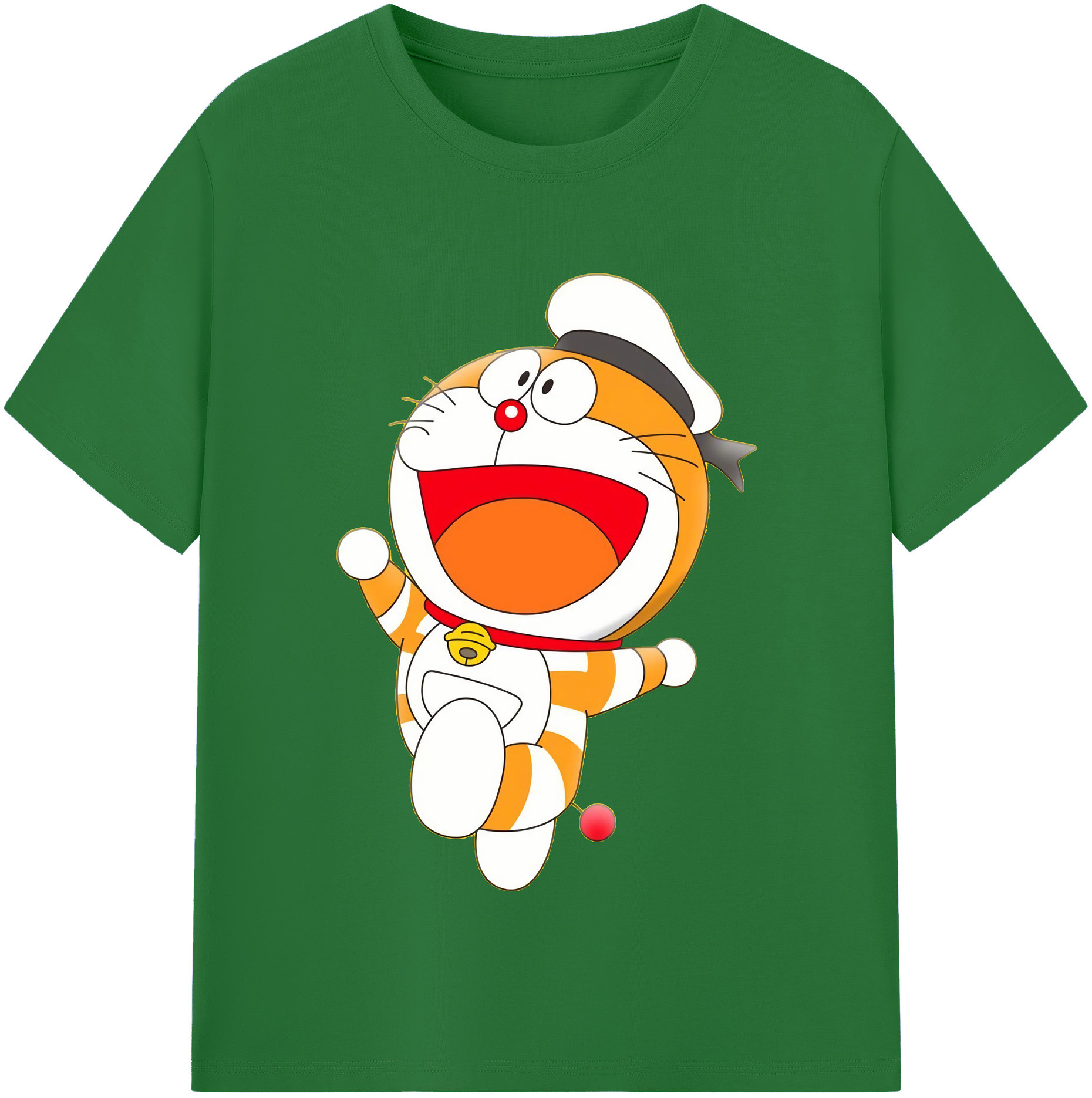 （画像用） ドラえもん Doraemon 綿100％半袖Tシャツ（フロントプリント）