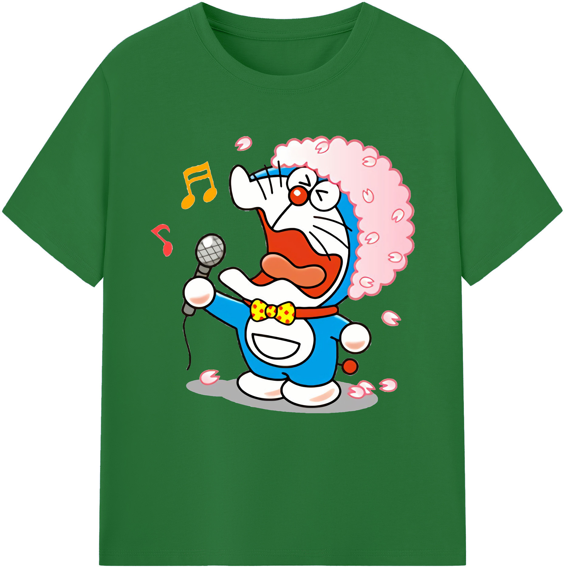 （画像用） ドラえもん Doraemon 綿100％半袖Tシャツ（フロントプリント）