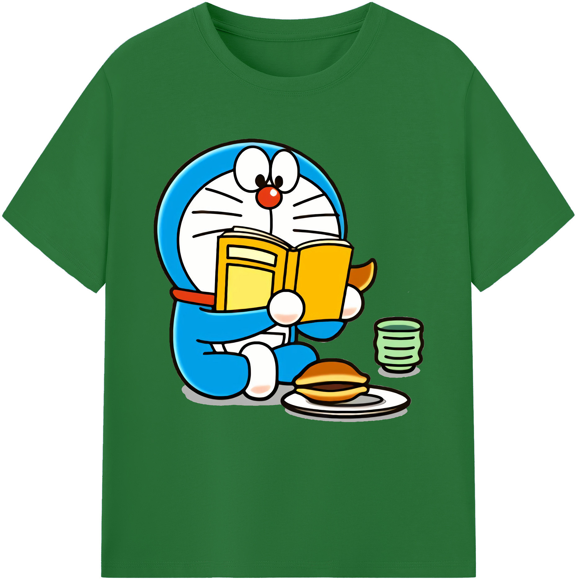 （画像用） ドラえもん Doraemon 綿100％半袖Tシャツ（フロントプリント）