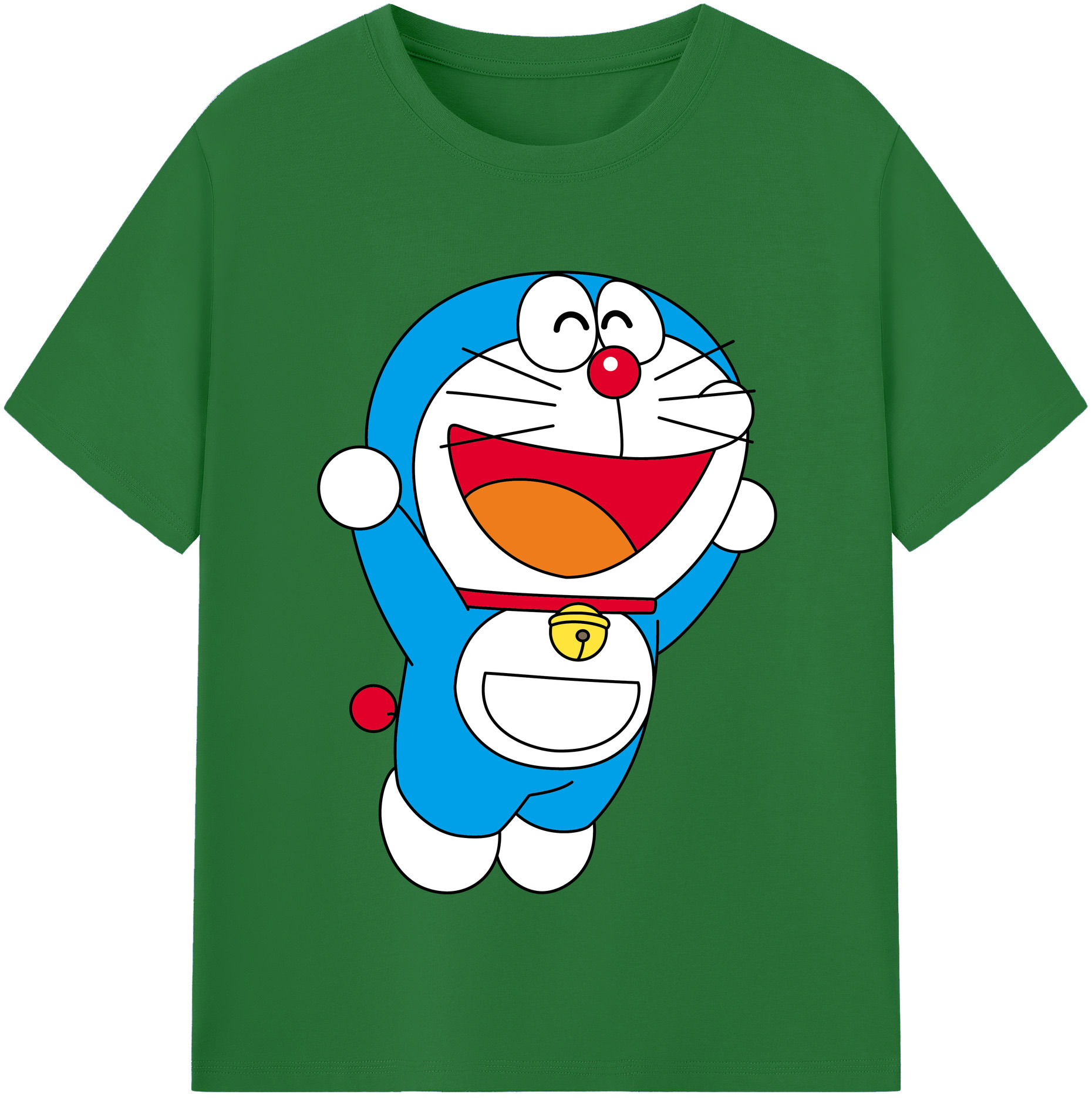 （画像用） ドラえもん Doraemon 綿100％半袖Tシャツ（フロントプリント）