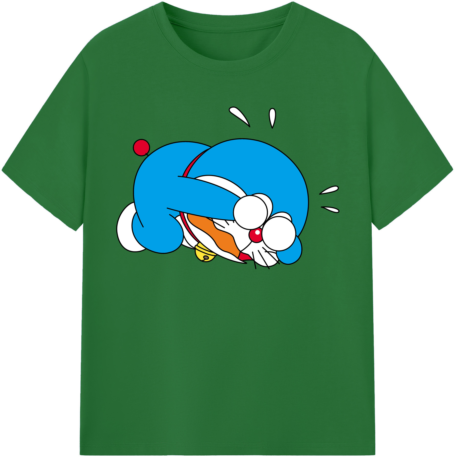 （画像用） ドラえもん Doraemon 綿100％半袖Tシャツ（フロントプリント）