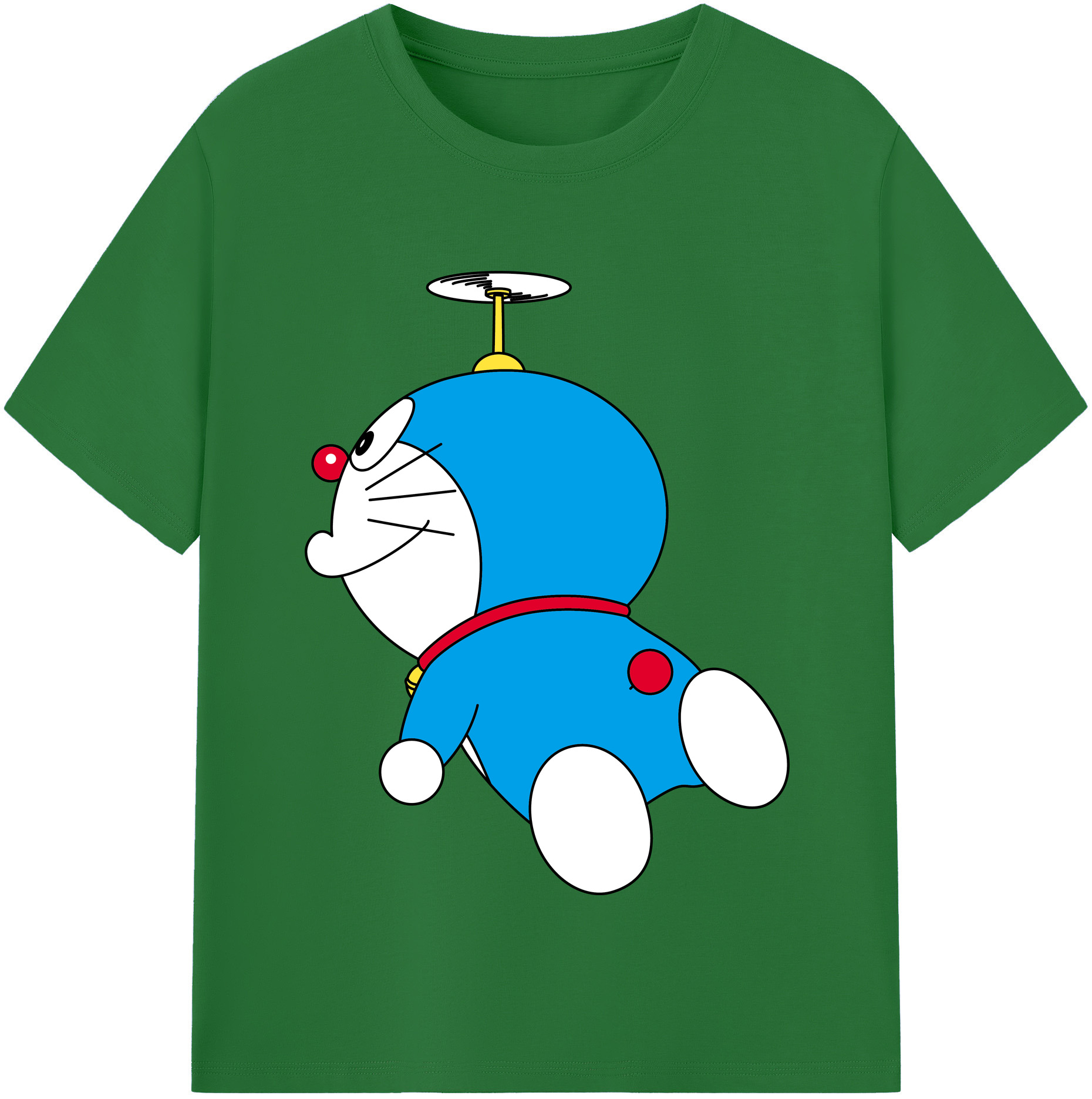 （画像用） ドラえもん Doraemon 綿100％半袖Tシャツ（フロントプリント）