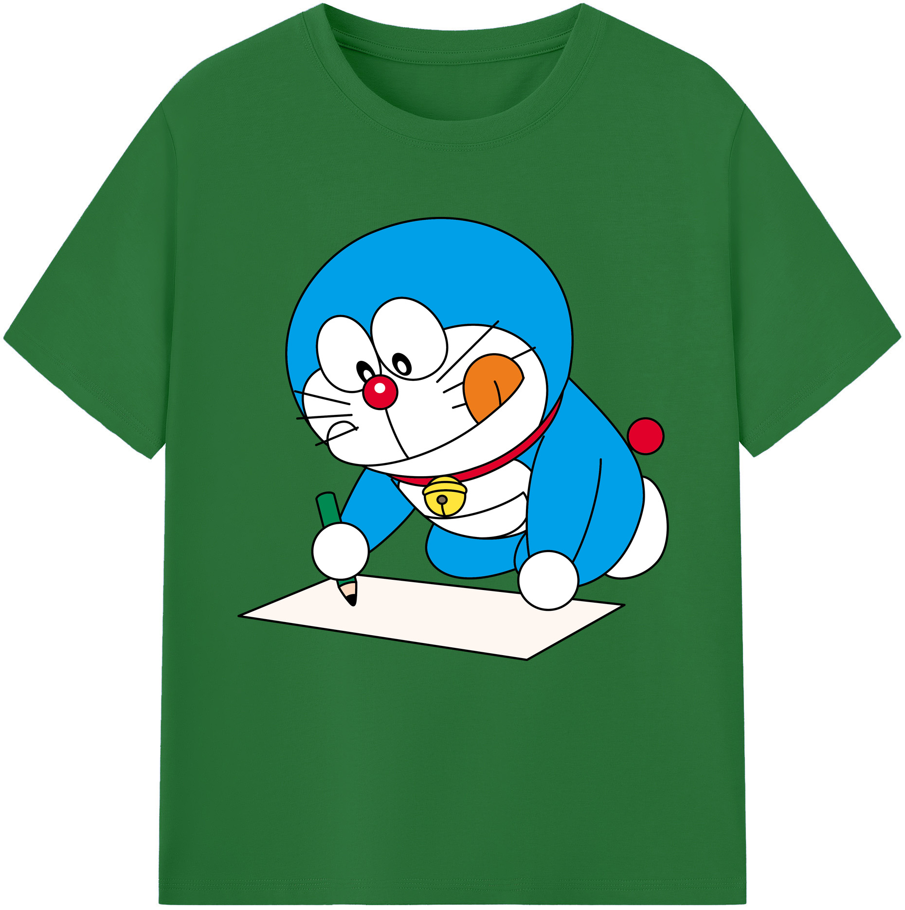 （画像用） ドラえもん Doraemon 綿100％半袖Tシャツ（フロントプリント）