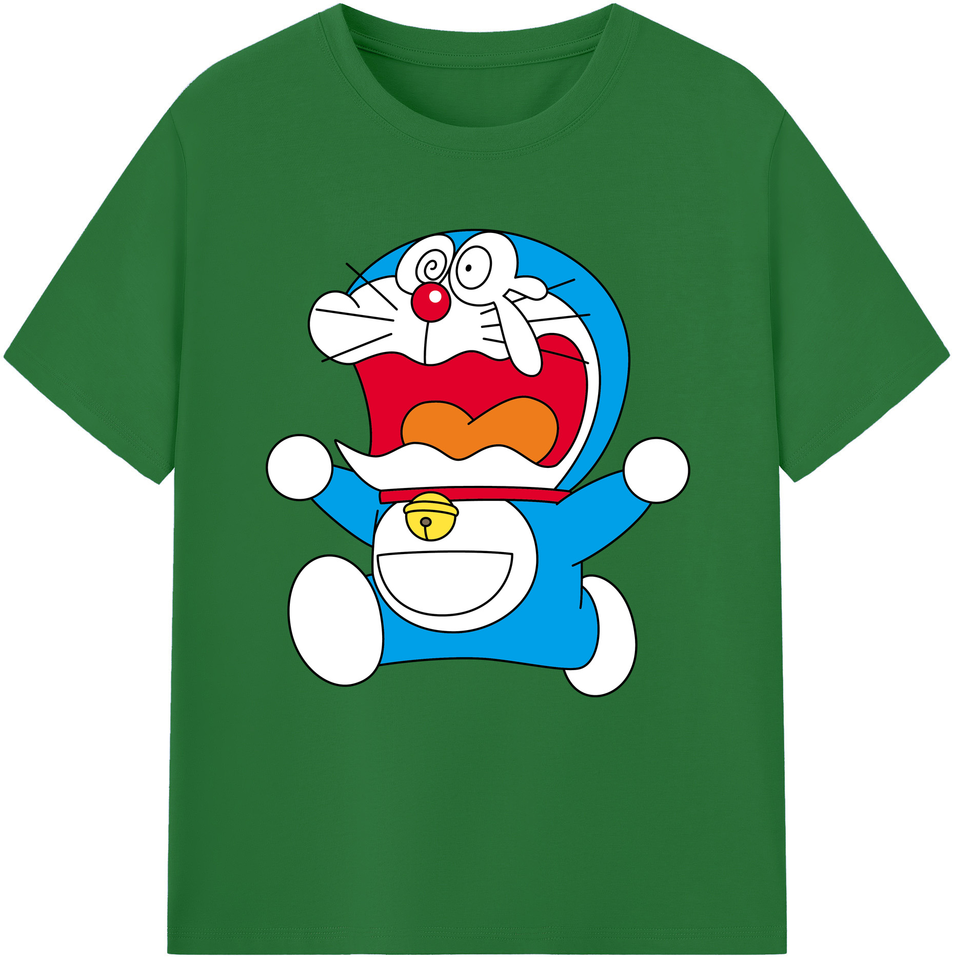 （画像用） ドラえもん Doraemon 綿100％半袖Tシャツ（フロントプリント）