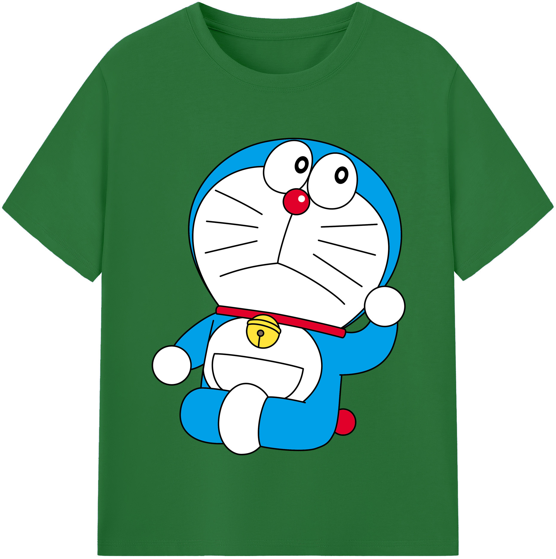 （画像用） ドラえもん Doraemon 綿100％半袖Tシャツ（フロントプリント）