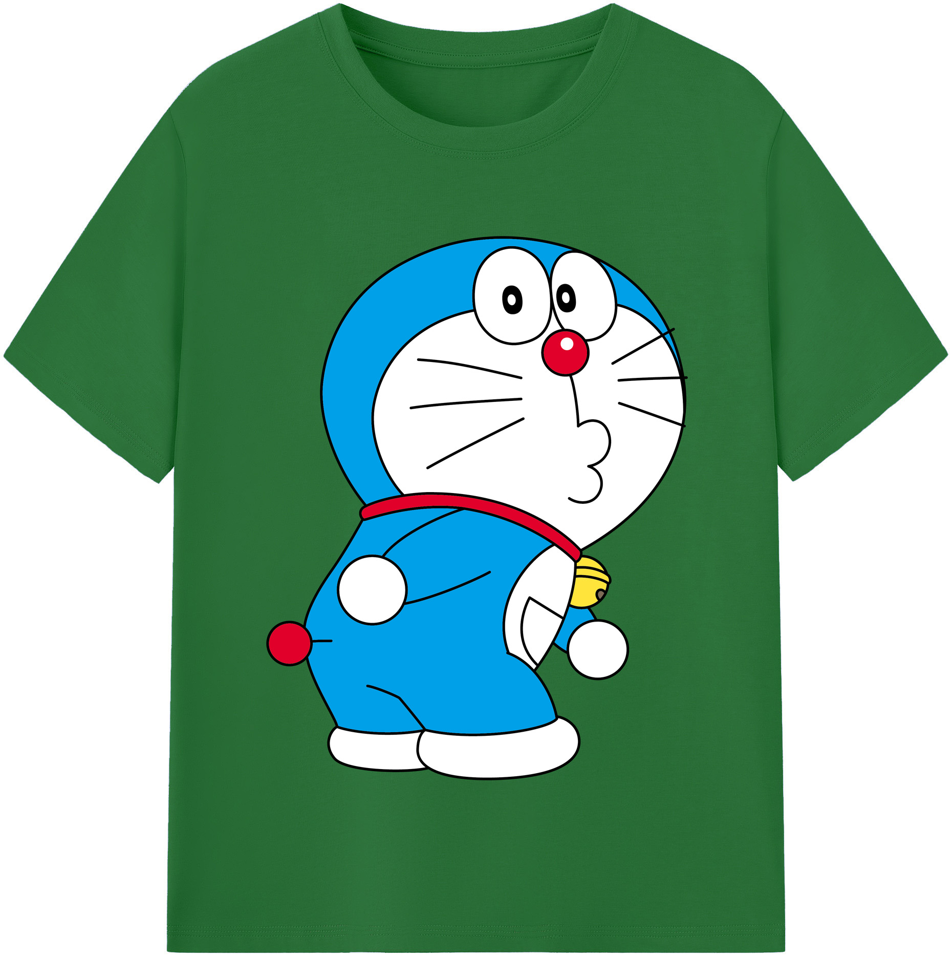 （画像用） ドラえもん Doraemon 綿100％半袖Tシャツ（フロントプリント）