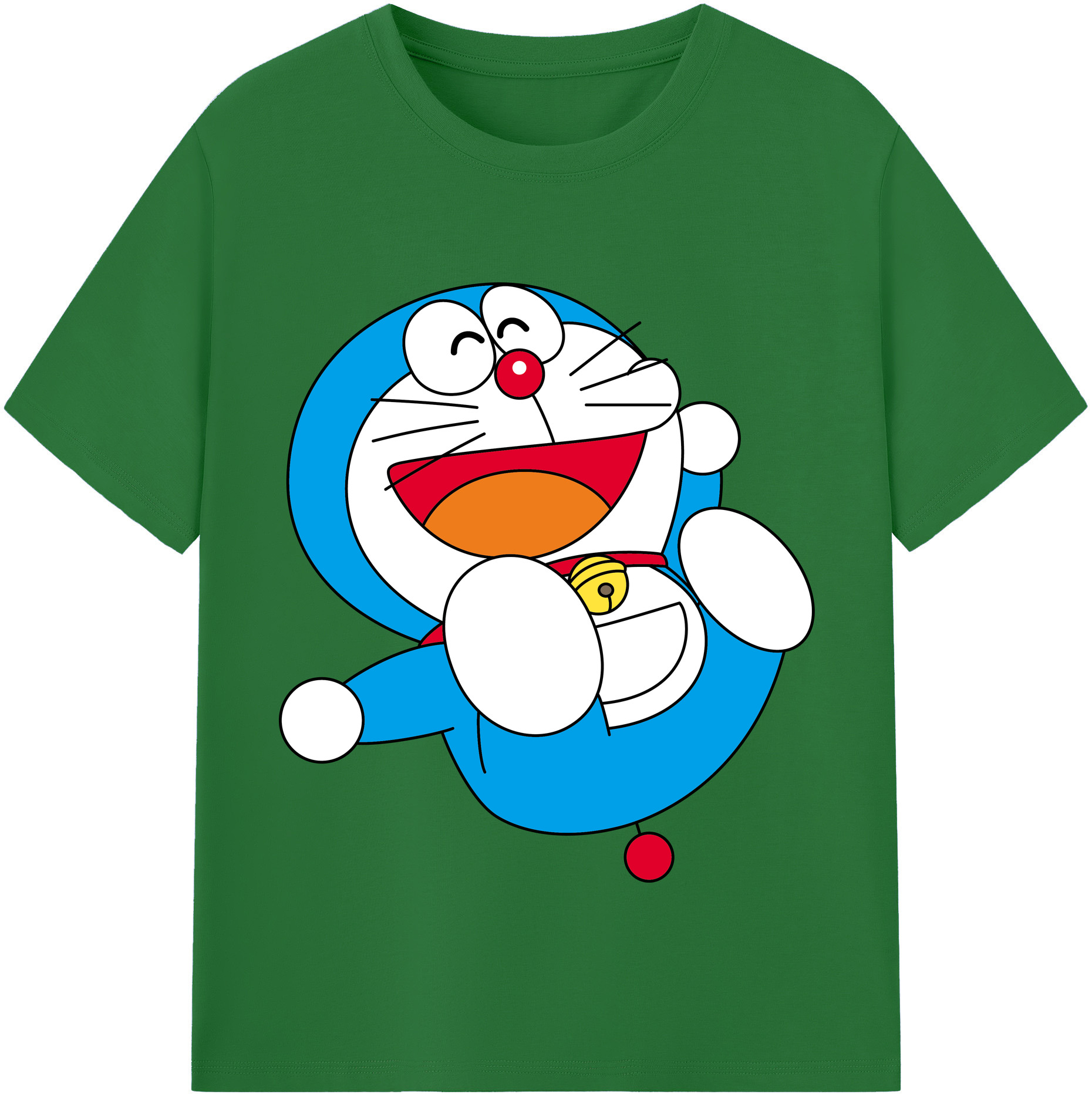 （画像用） ドラえもん Doraemon 綿100％半袖Tシャツ（フロントプリント）