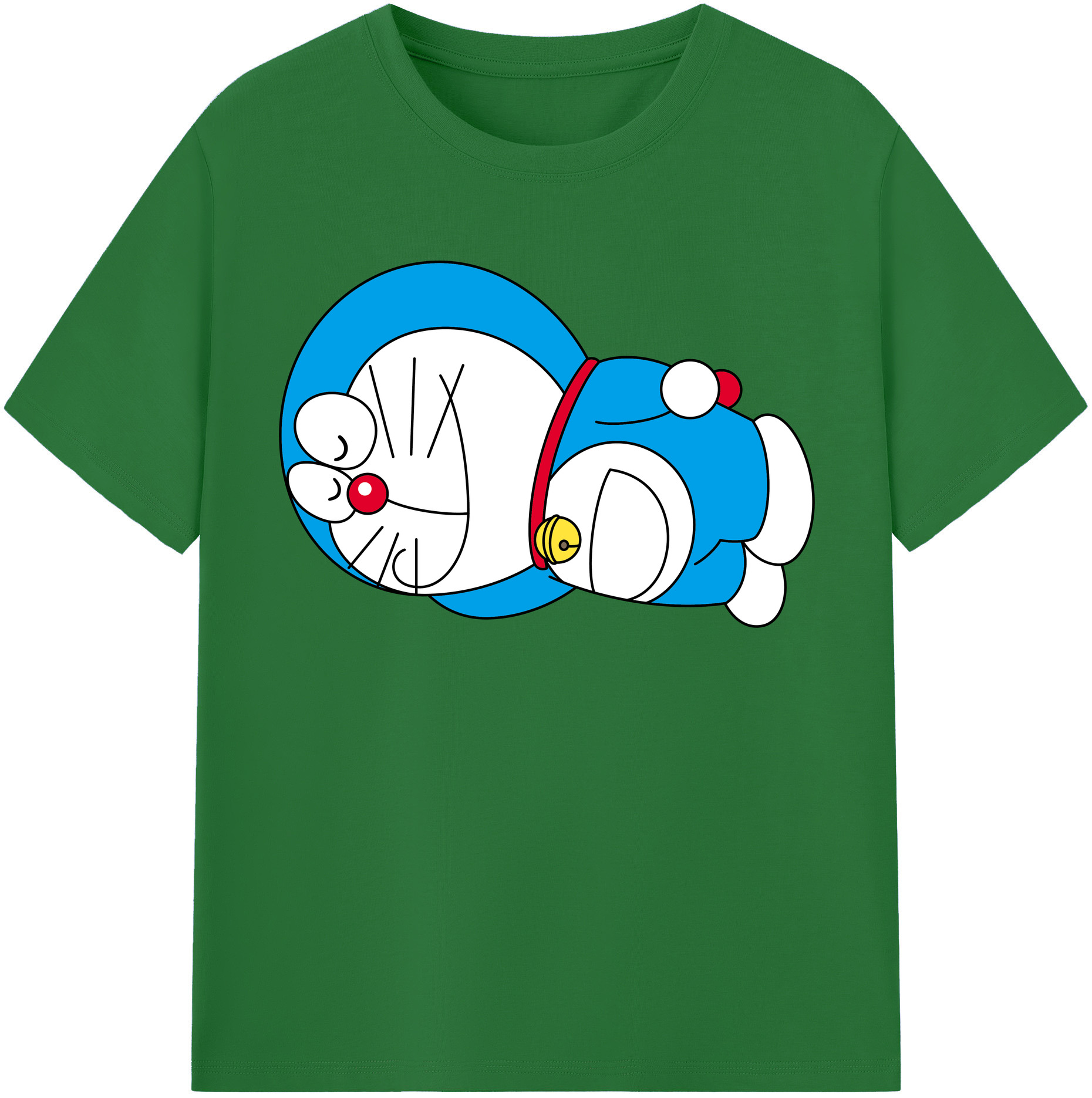 （画像用） ドラえもん Doraemon 綿100％半袖Tシャツ（フロントプリント）