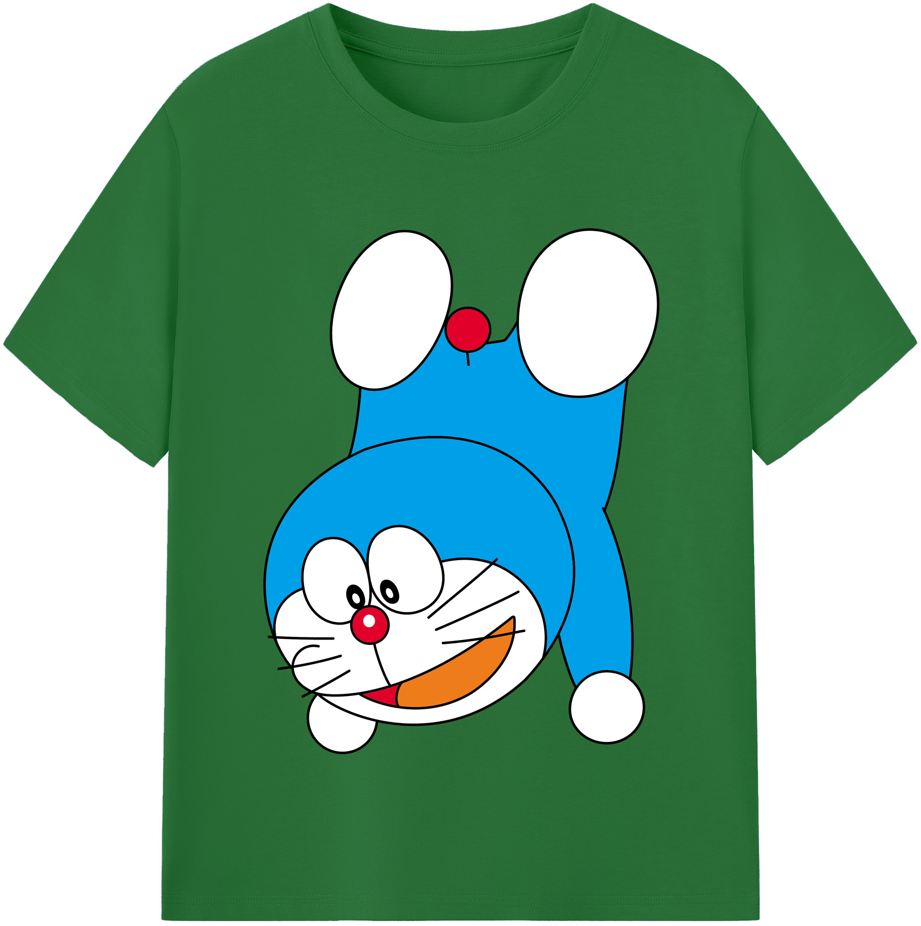 （画像用） ドラえもん Doraemon 綿100％半袖Tシャツ（フロントプリント）
