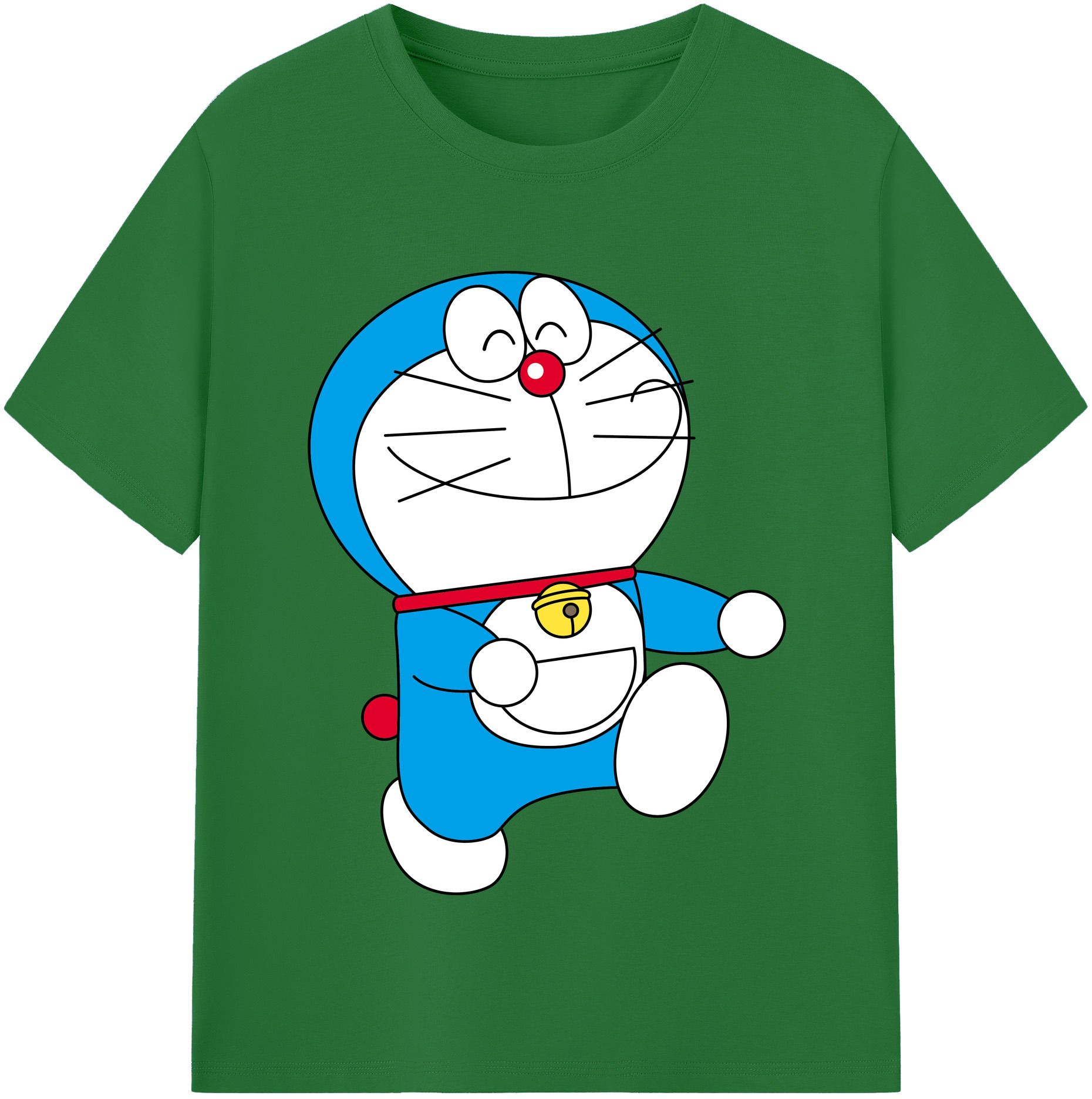 （画像用） ドラえもん Doraemon 綿100％半袖Tシャツ（フロントプリント）