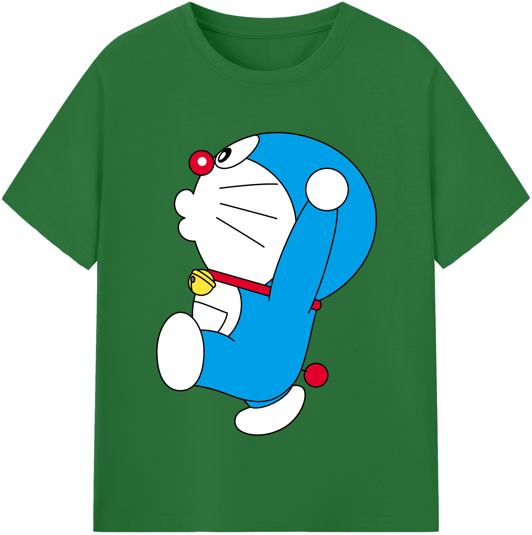 （画像用） ドラえもん Doraemon 綿100％半袖Tシャツ（フロントプリント）