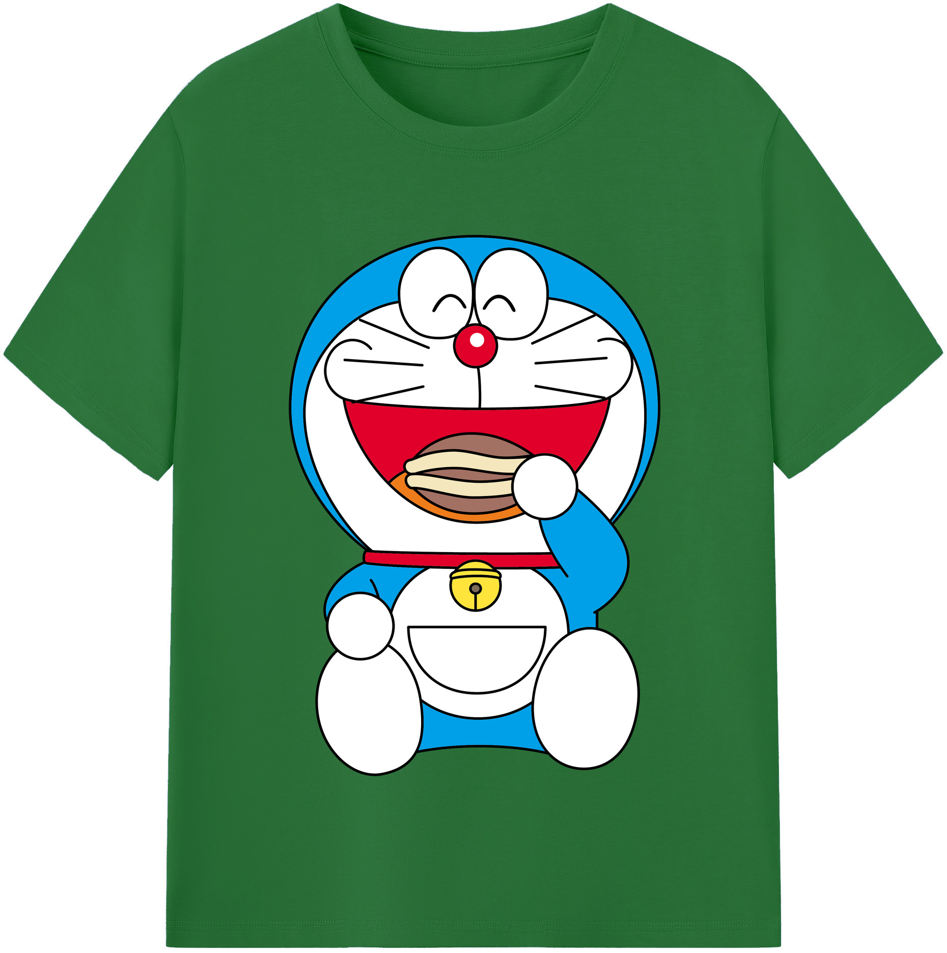 （画像用） ドラえもん Doraemon 綿100％半袖Tシャツ（フロントプリント）