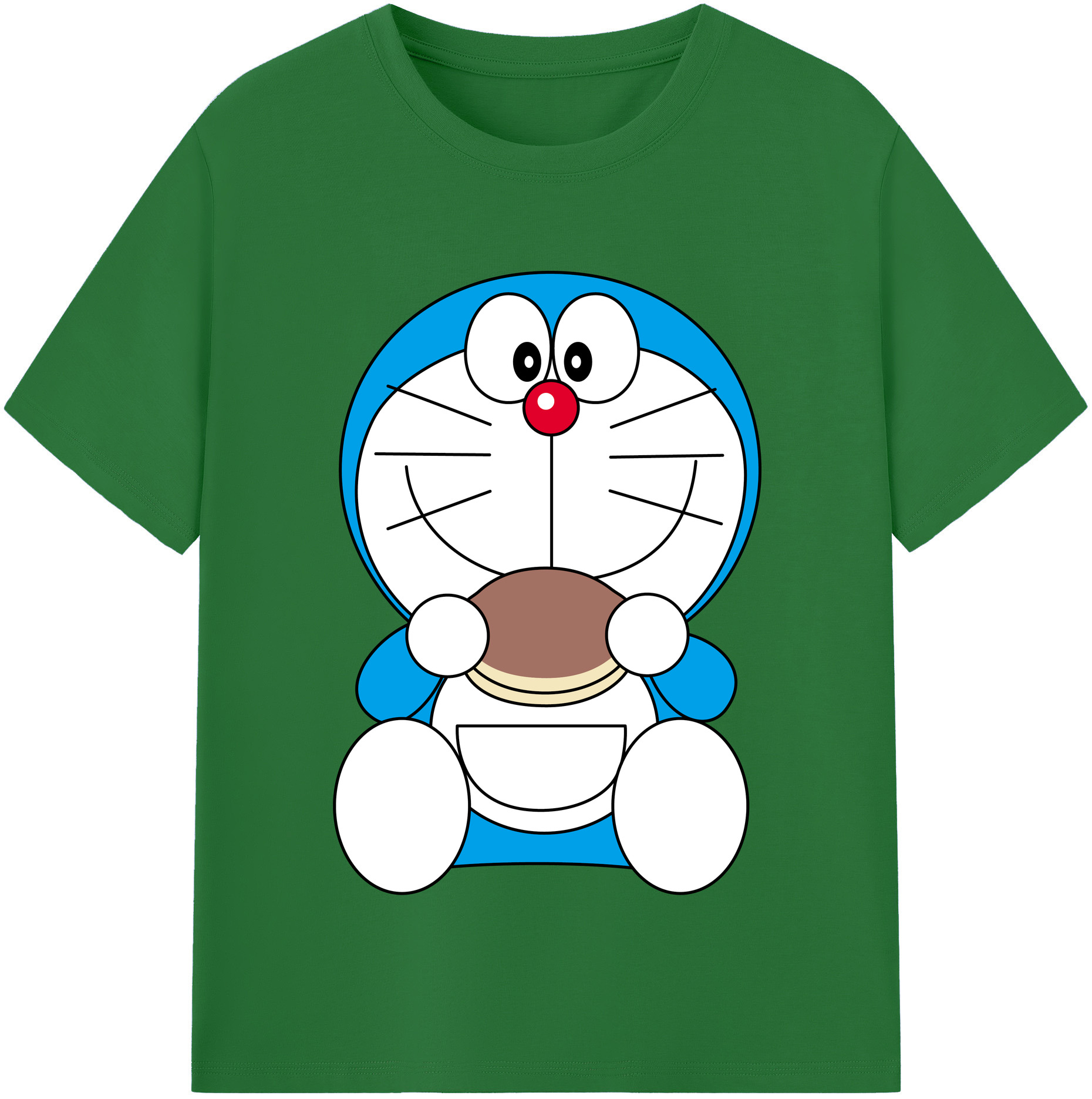 （画像用） ドラえもん Doraemon 綿100％半袖Tシャツ（フロントプリント）