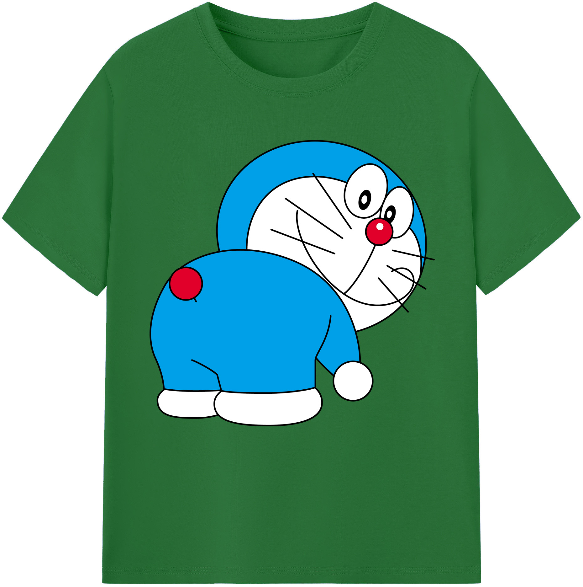 （画像用） ドラえもん Doraemon 綿100％半袖Tシャツ（フロントプリント）