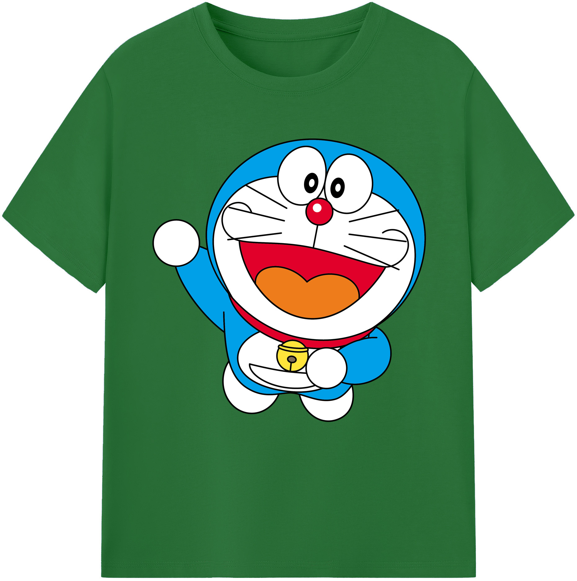 （画像用） ドラえもん Doraemon 綿100％半袖Tシャツ（フロントプリント）