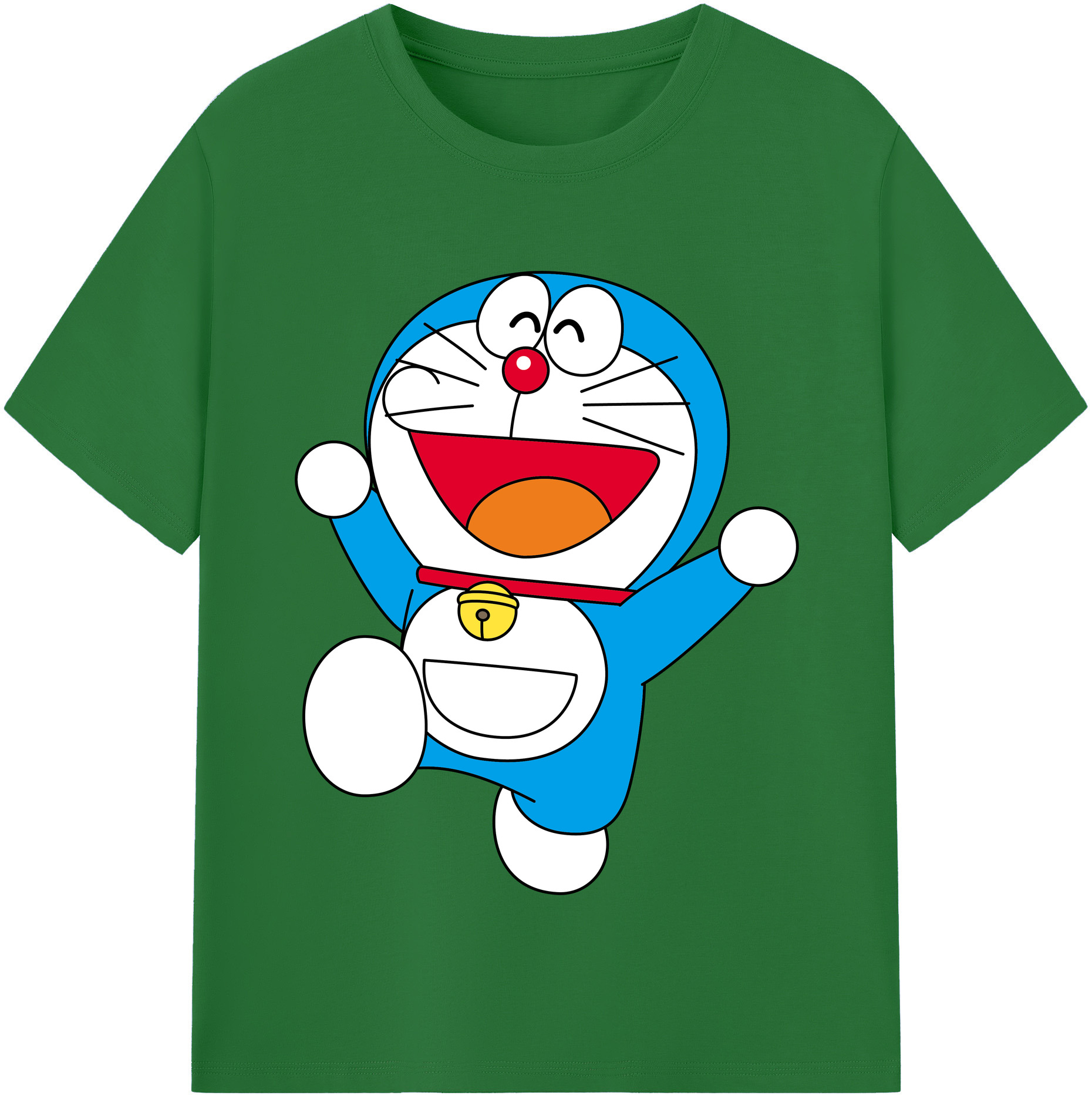 （画像用） ドラえもん Doraemon 綿100％半袖Tシャツ（フロントプリント）